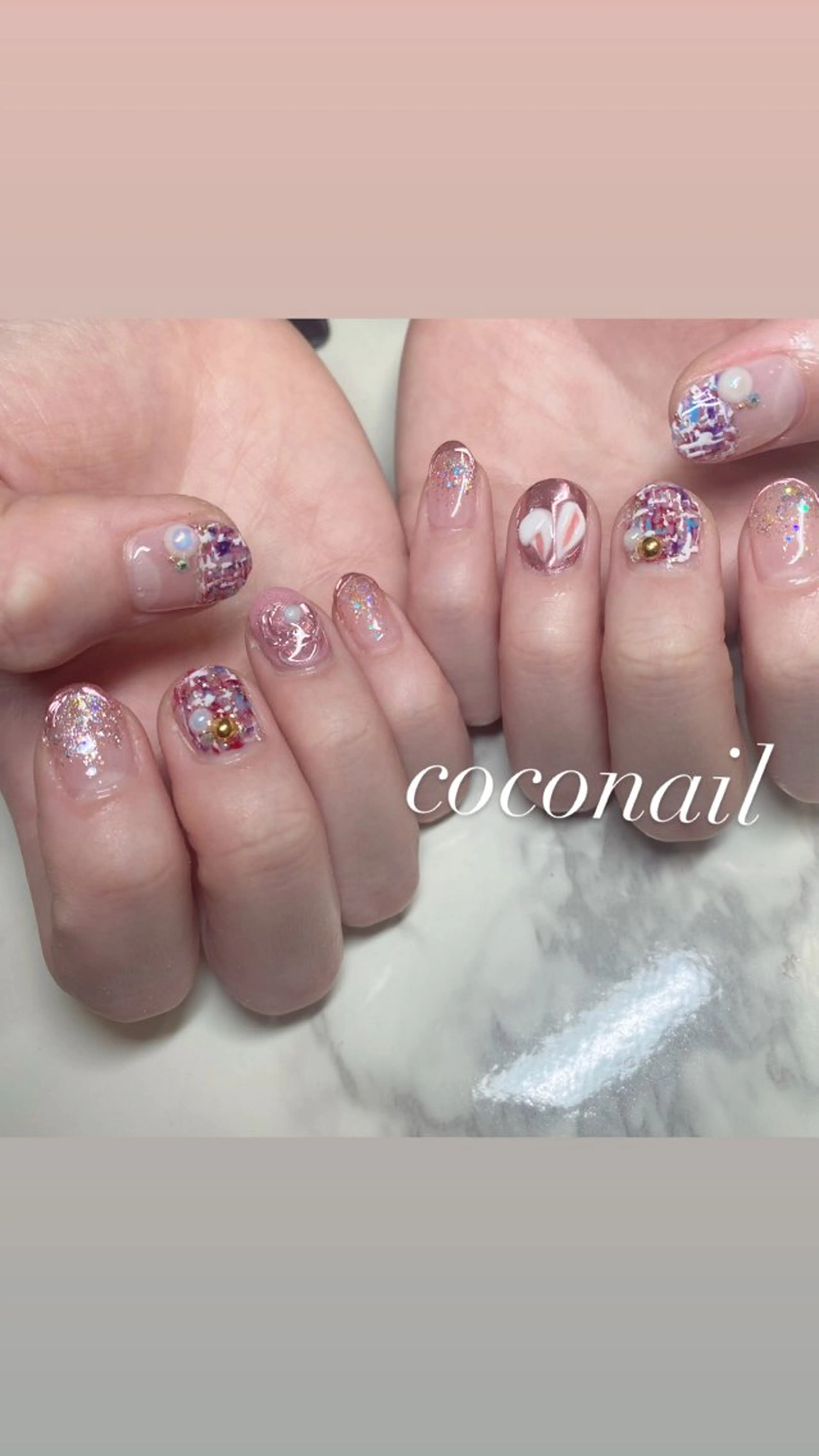 ネイル ネイリスト yuiのネイルデザイン