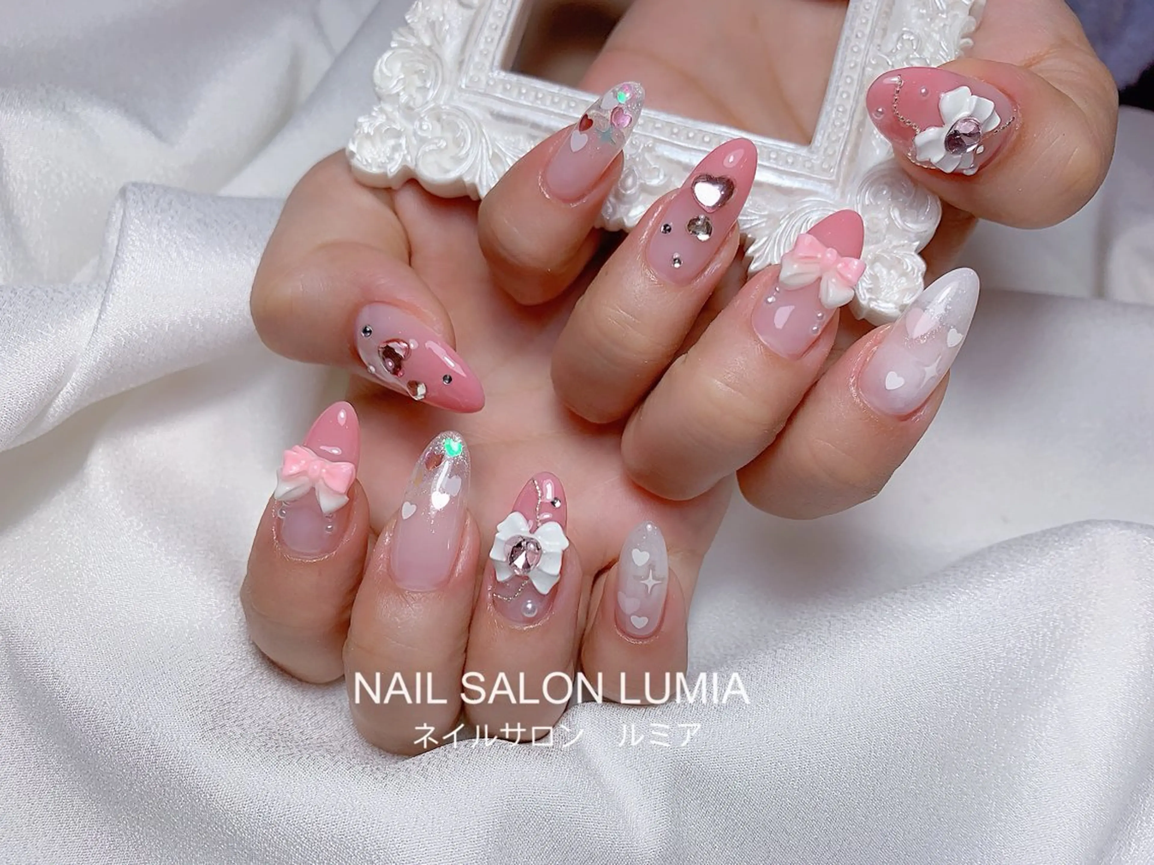 ネイル ハンドネイル ネイルサロン ルミア Lumia 店長のネイルデザイン