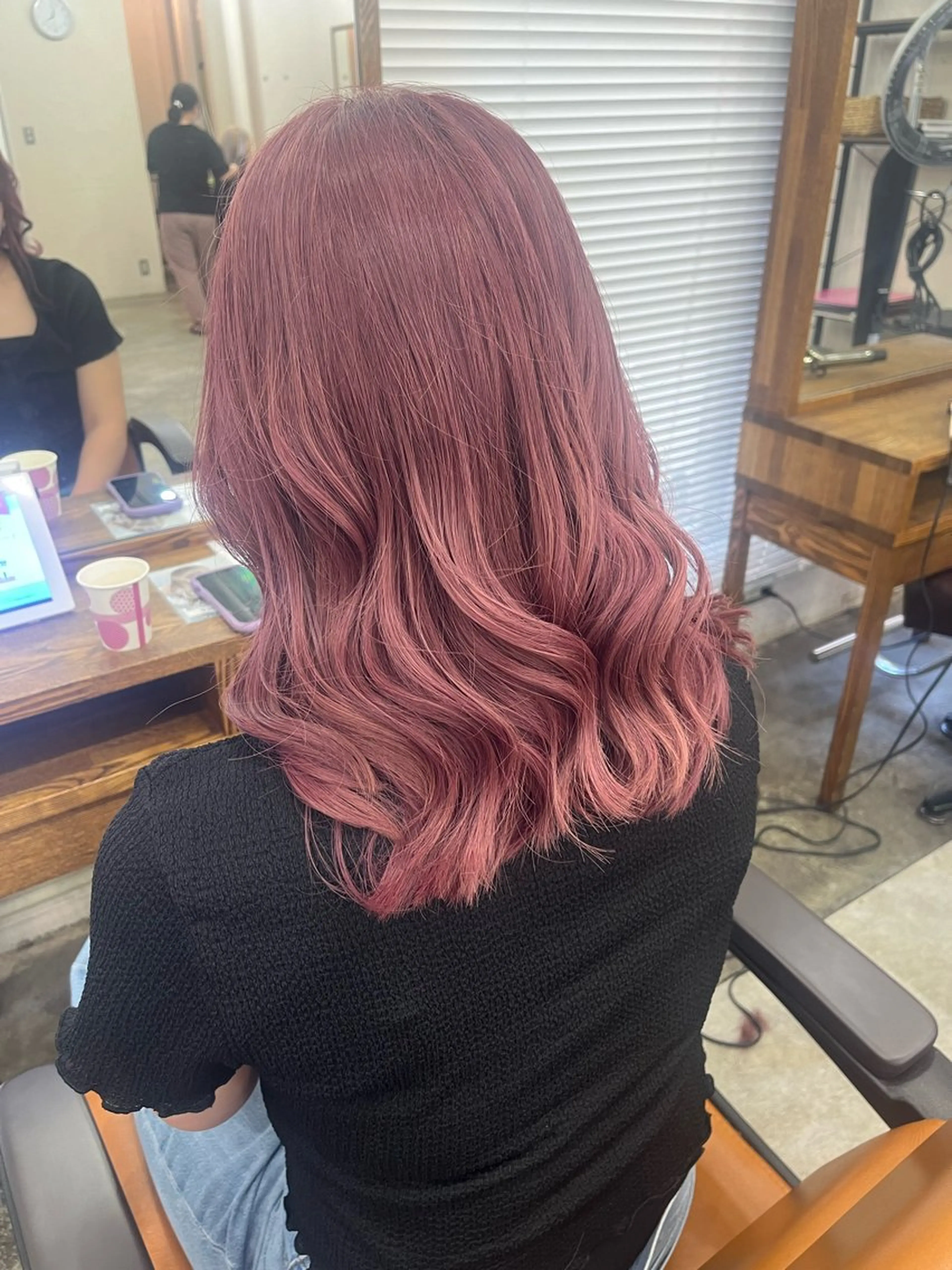 ロング ヘアカラー 韓国風透明感カラー 💎YUI💎のヘアスタイル