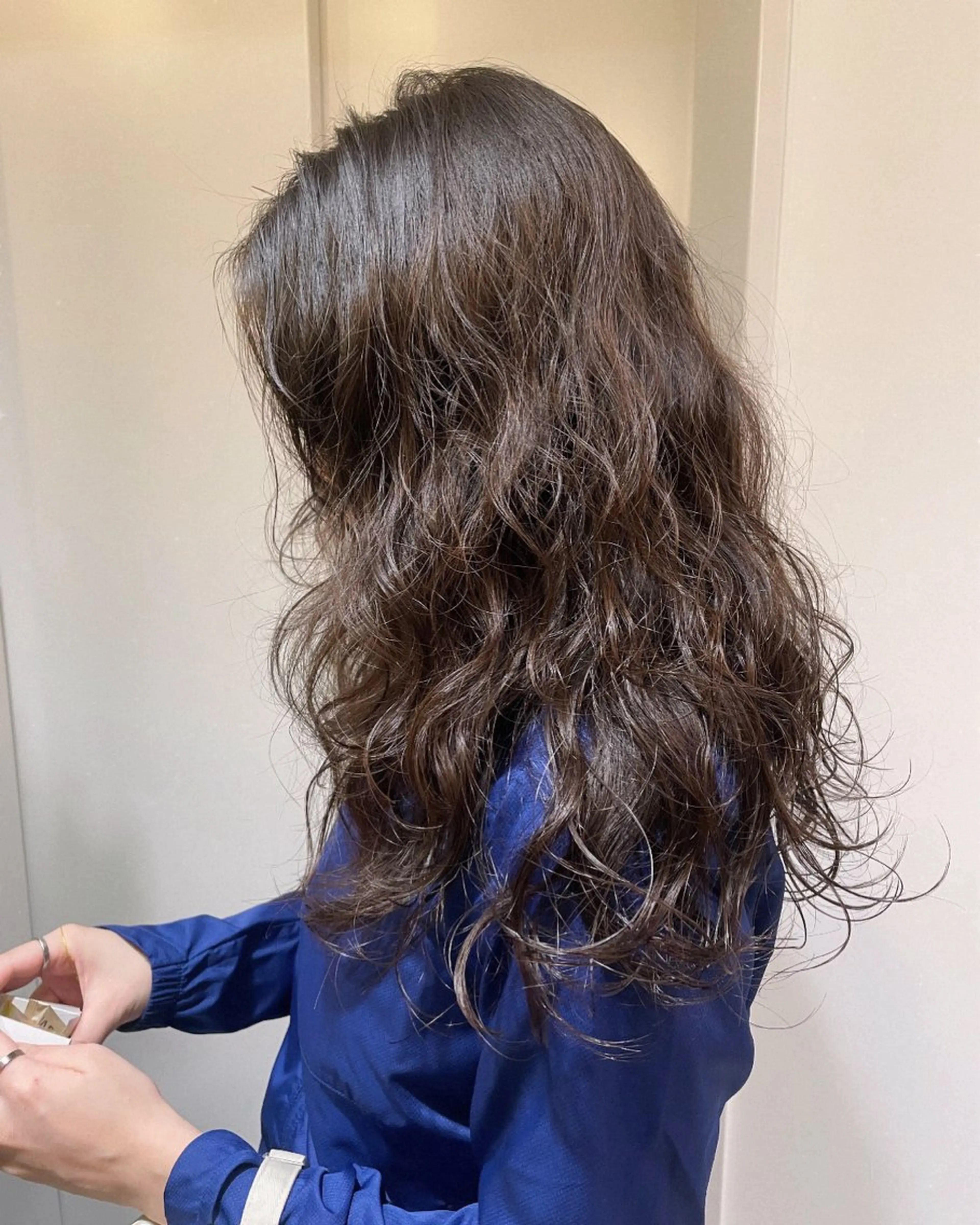 パーマ カット パーマ トリートメント 狩野 羅夢のヘアスタイル