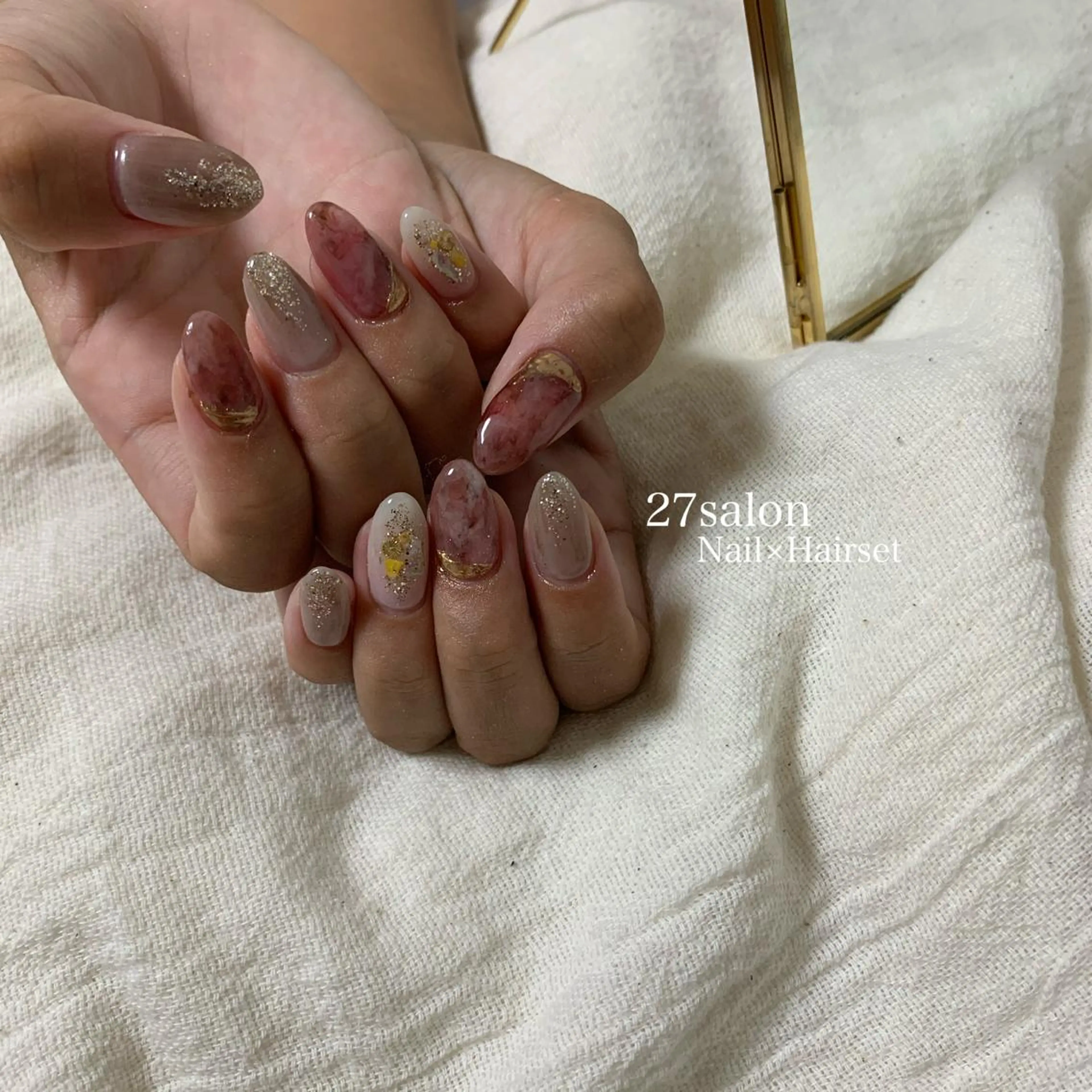 ネイル アートネイル 27salon yuinaのネイルデザイン