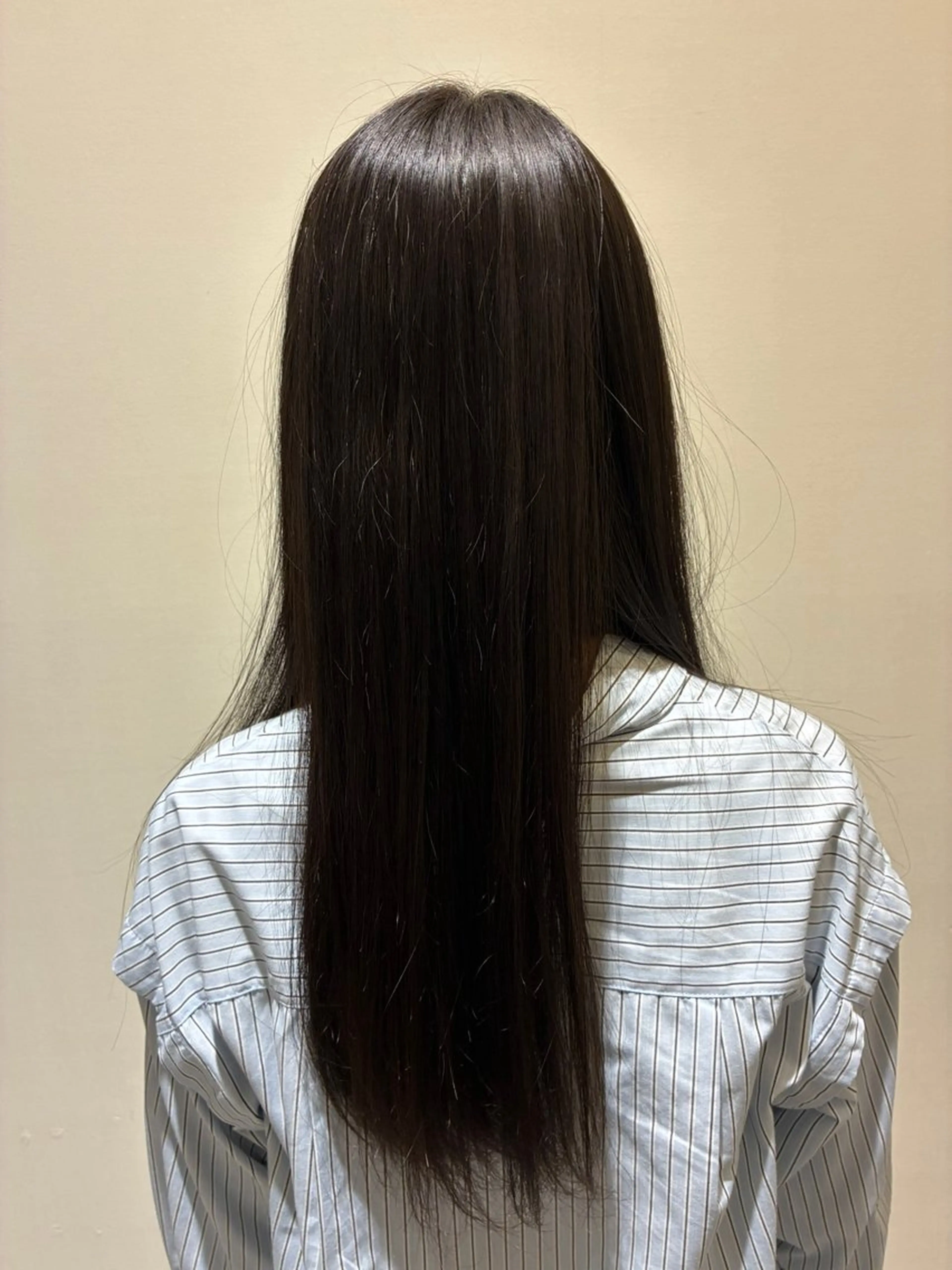 ロング パーマ 縮毛矯正 今井 出海のヘアスタイル