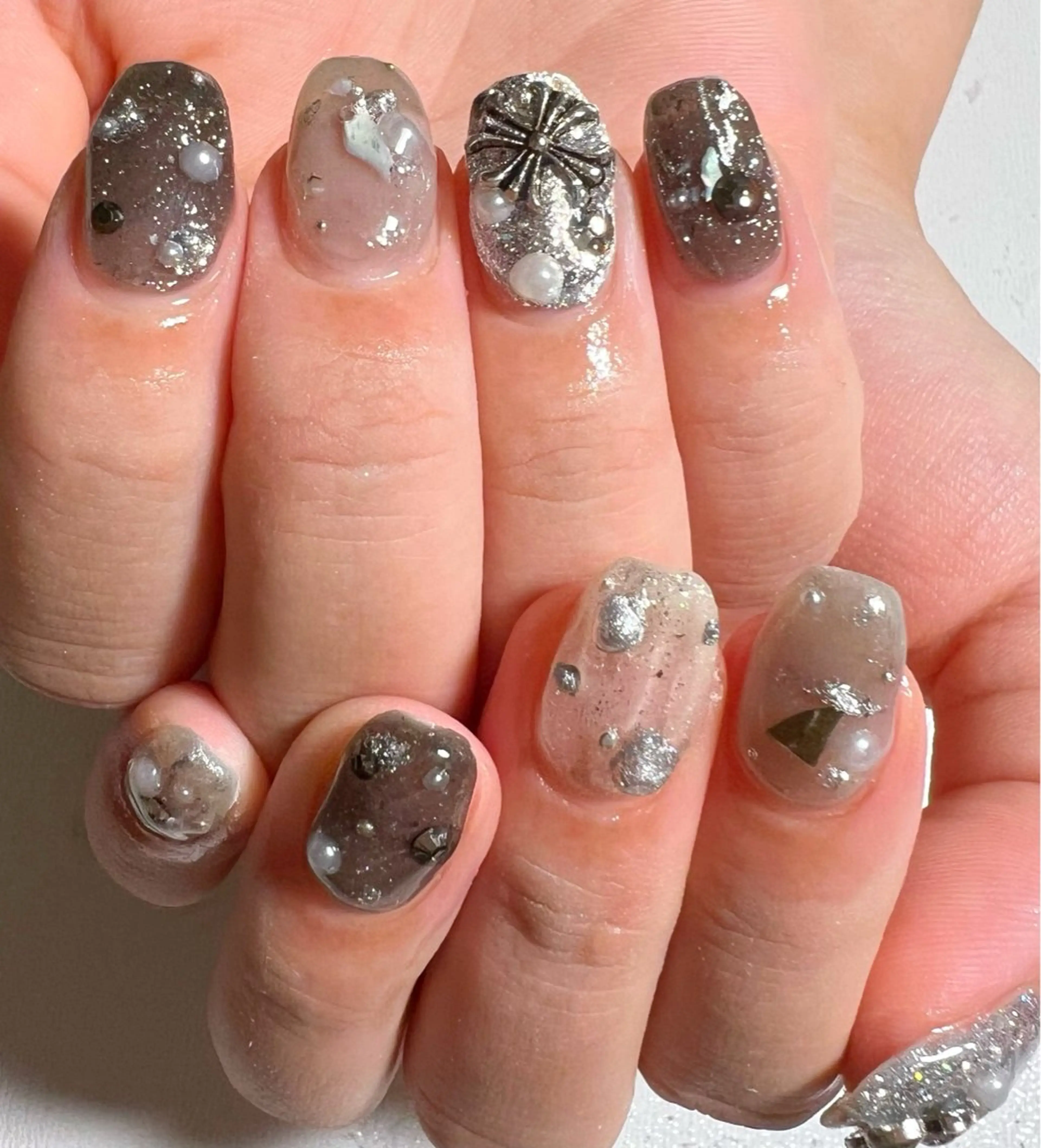 ネイル クリアネイル ハンドネイル private salon mieのネイルデザイン