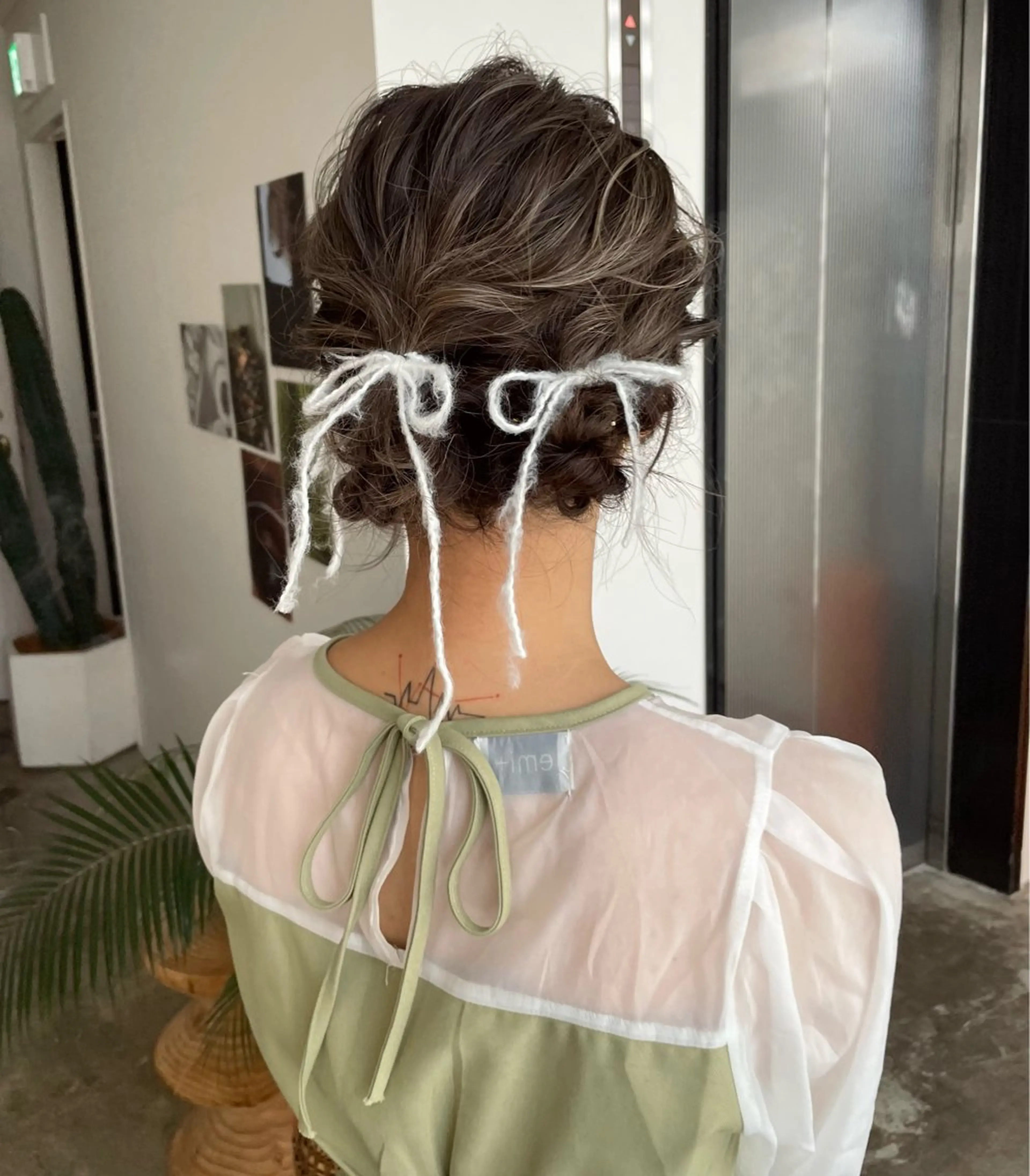 ミディアム ヘアセット 沖縄/ヘアアレンジ /ナカノのヘアスタイル