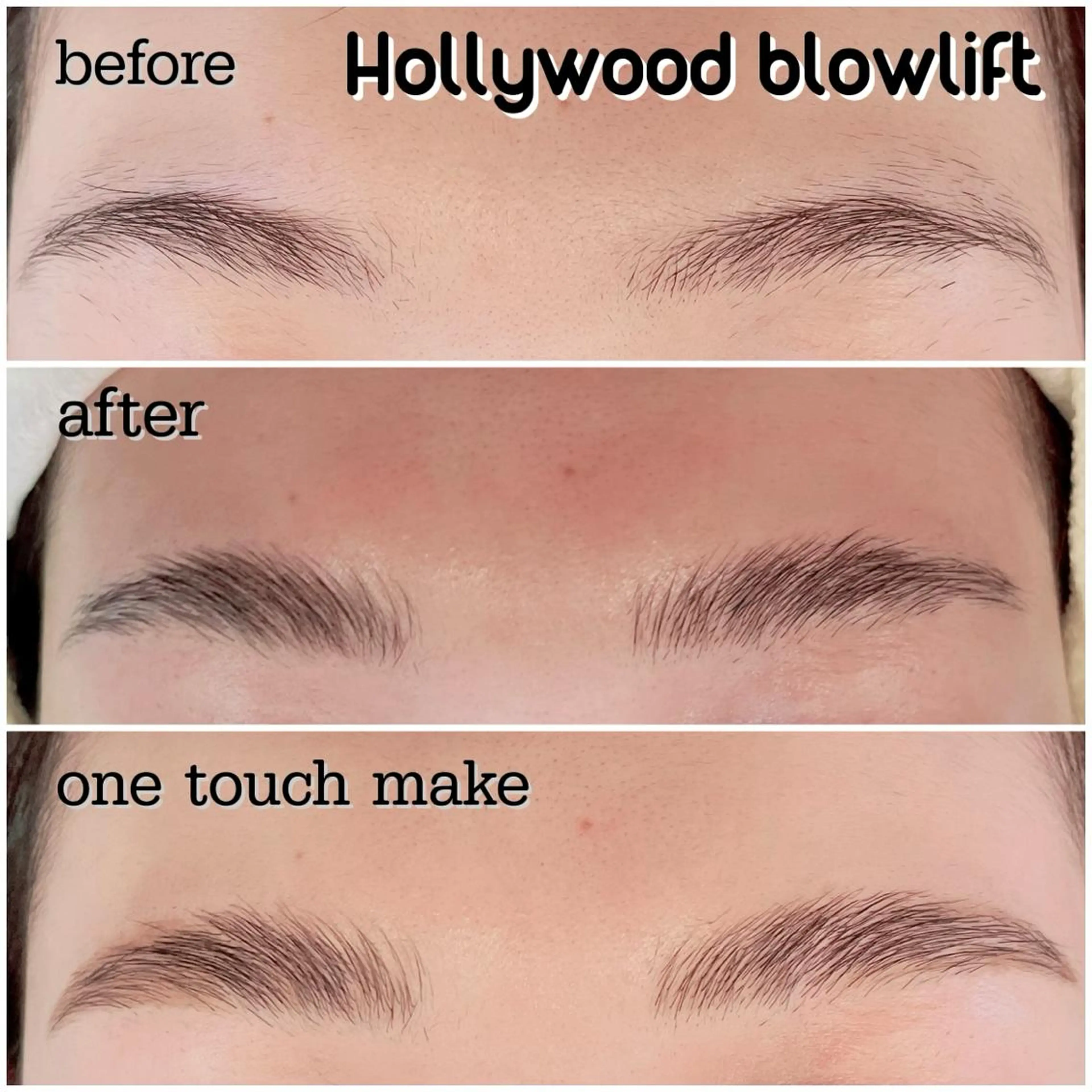 アイブロウ ハリウッドブロウリフト アイリスト araiのマツエク・マツパデザイン