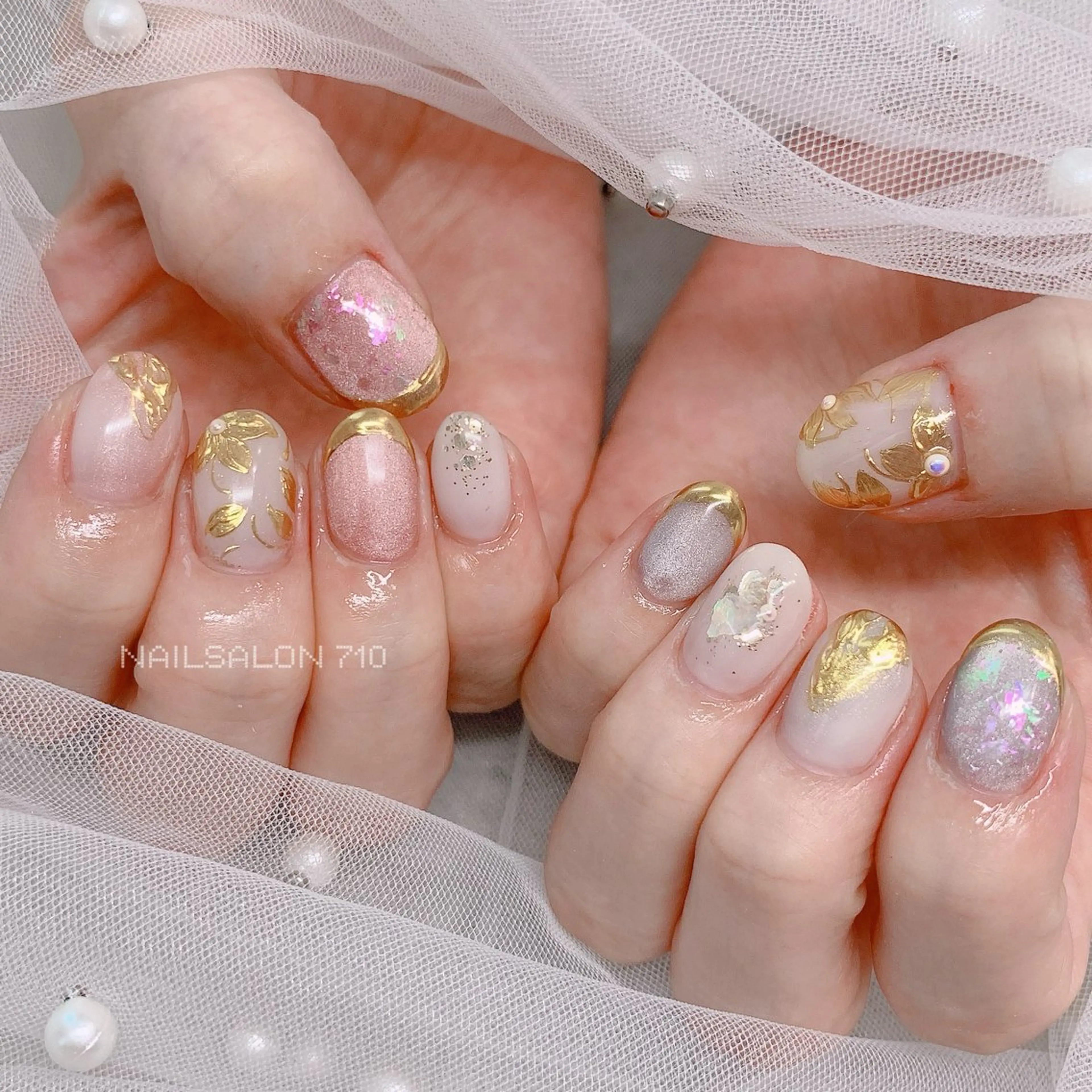 ネイル ハンドネイル フットネイル ナナイチゼロ I.Naoのネイルデザイン