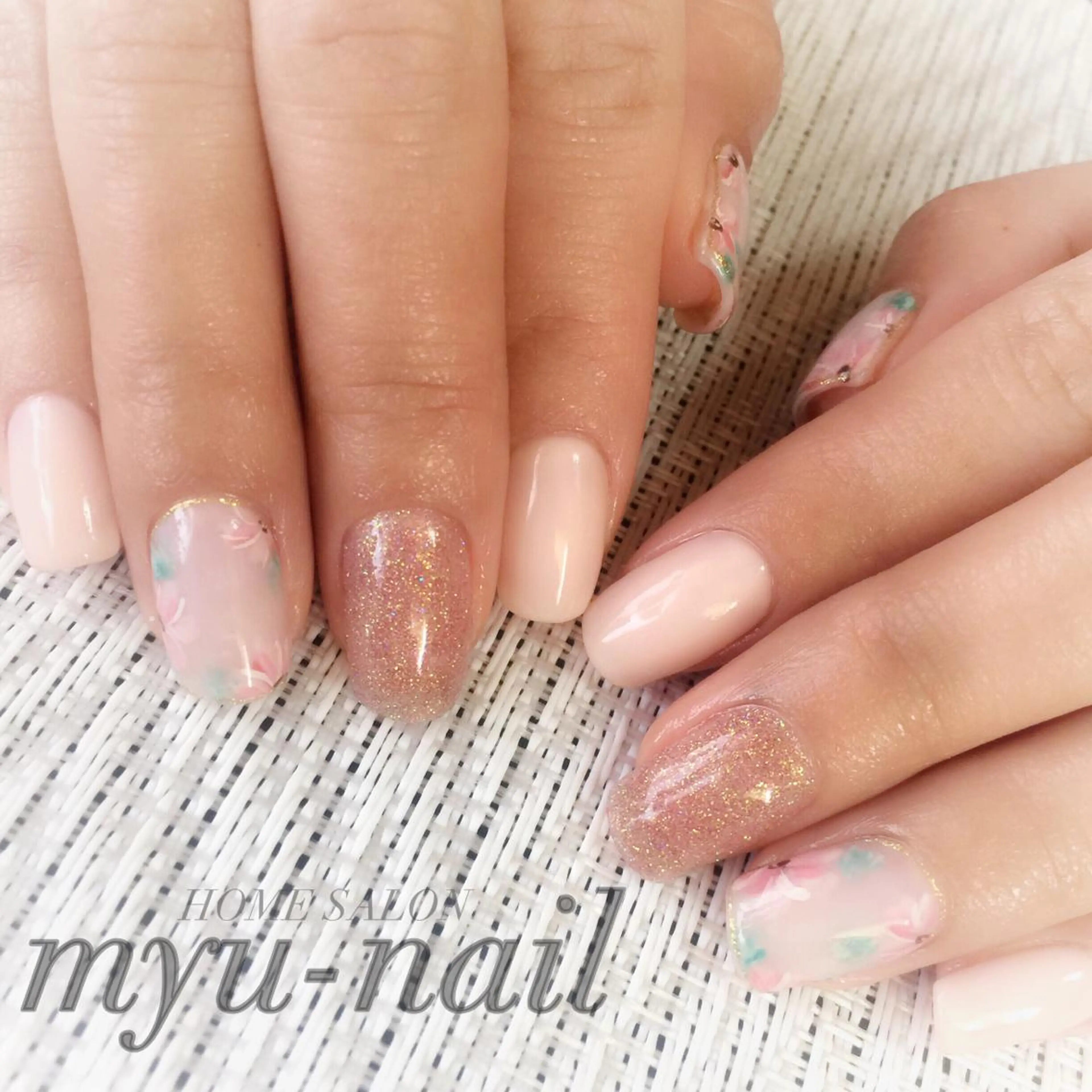 ネイル ホームサロン myu-nailのネイルデザイン