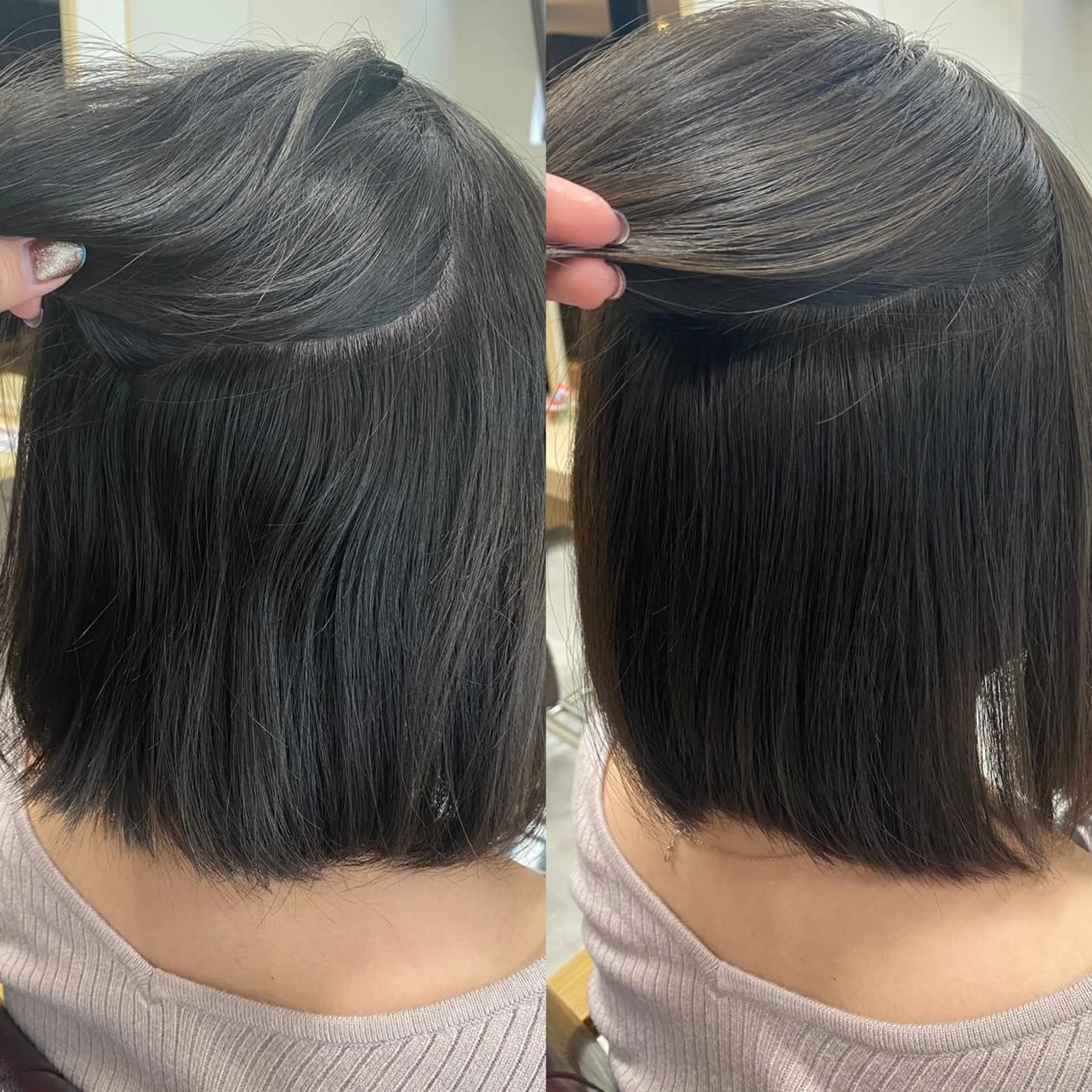 ショート 縮毛矯正 トリートメント 🎀髪質改善🎀 Olive南森町のヘアスタイル