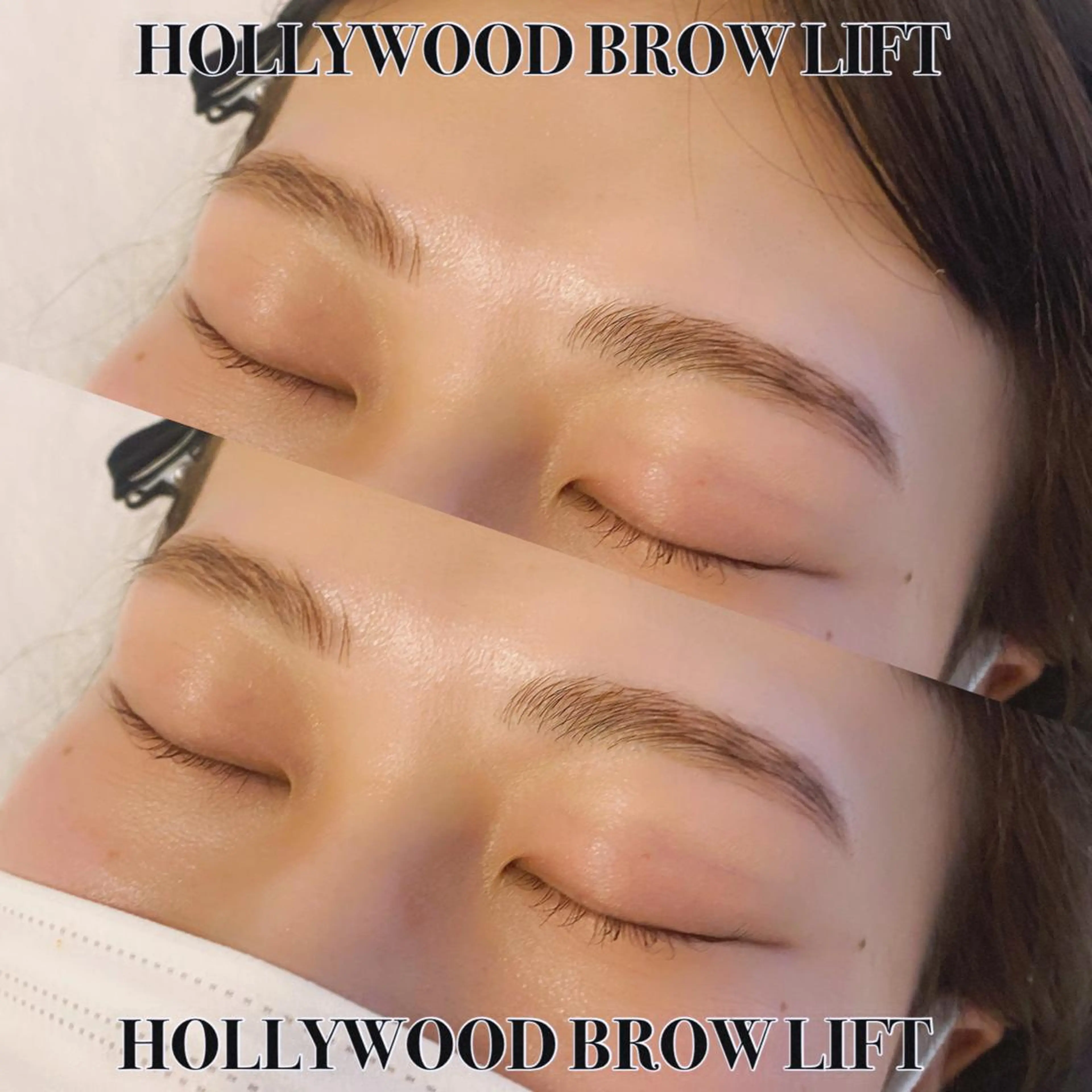 アイブロウ ハリウッドブロウリフト moca MOCAのマツエク・マツパデザイン