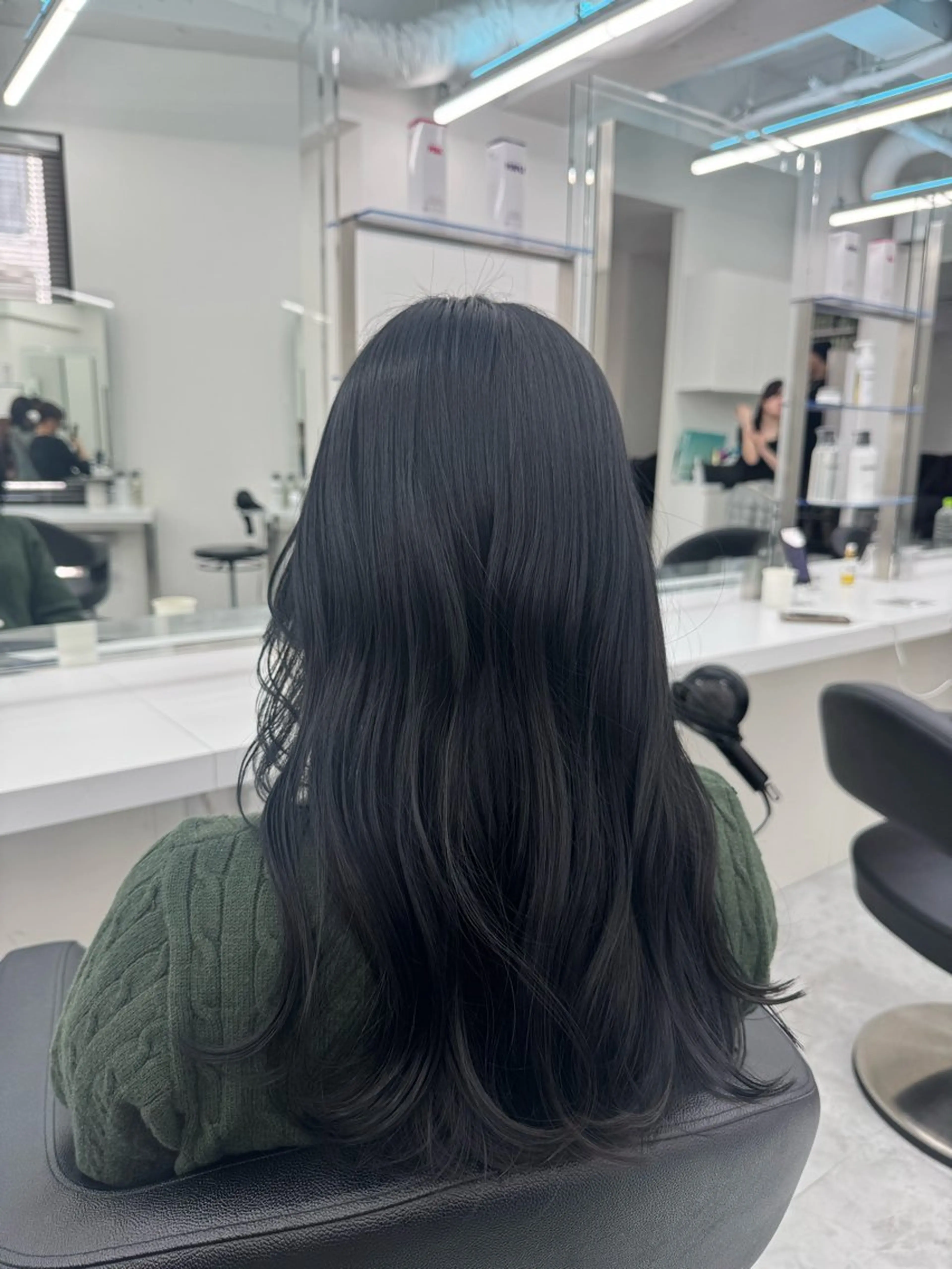 カラー ヘアカラー トリートメント noa🎀美髪縮毛/ 透明感カラーのヘアスタイル