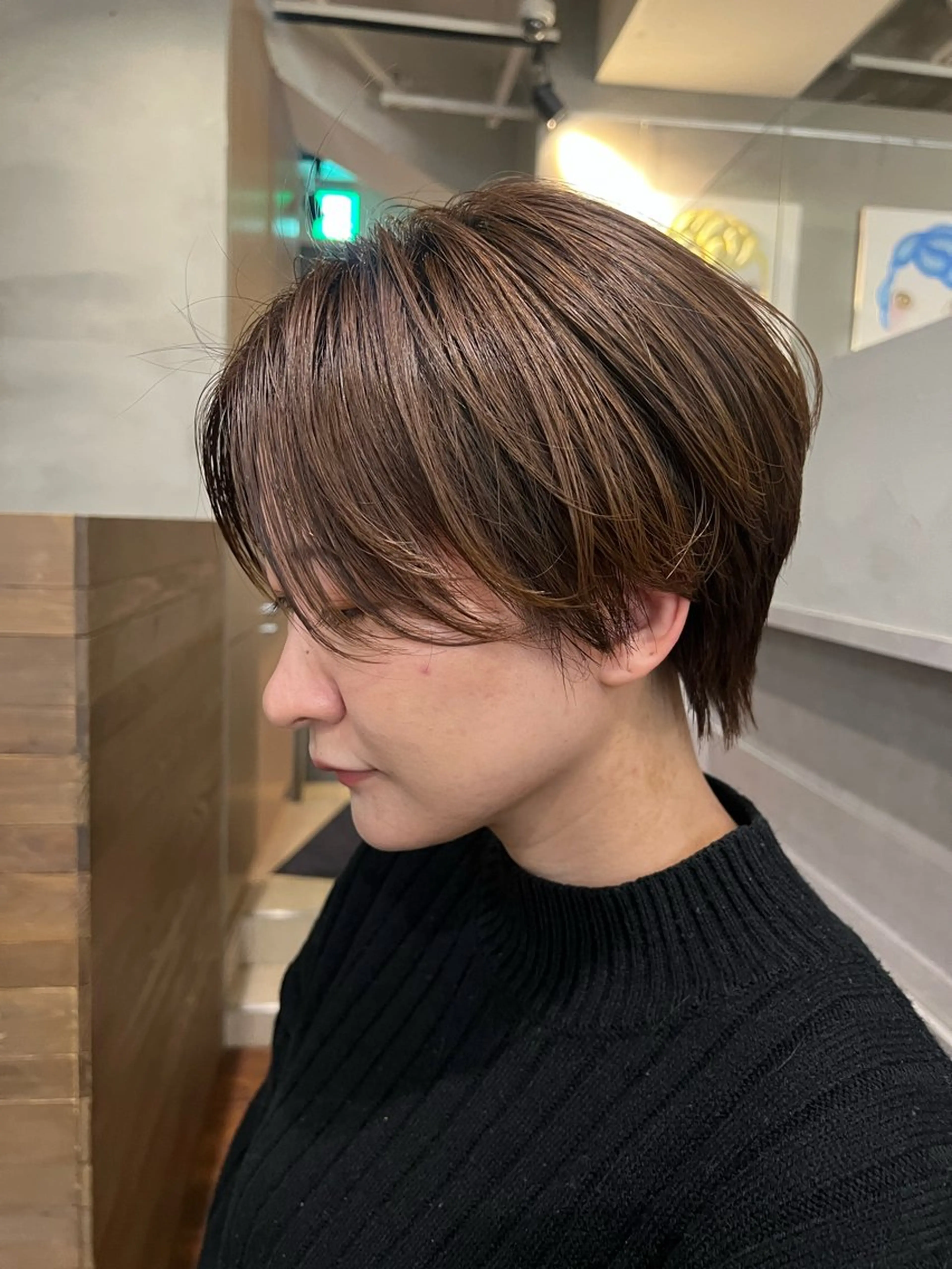 ショート 小川 実夢のヘアスタイル