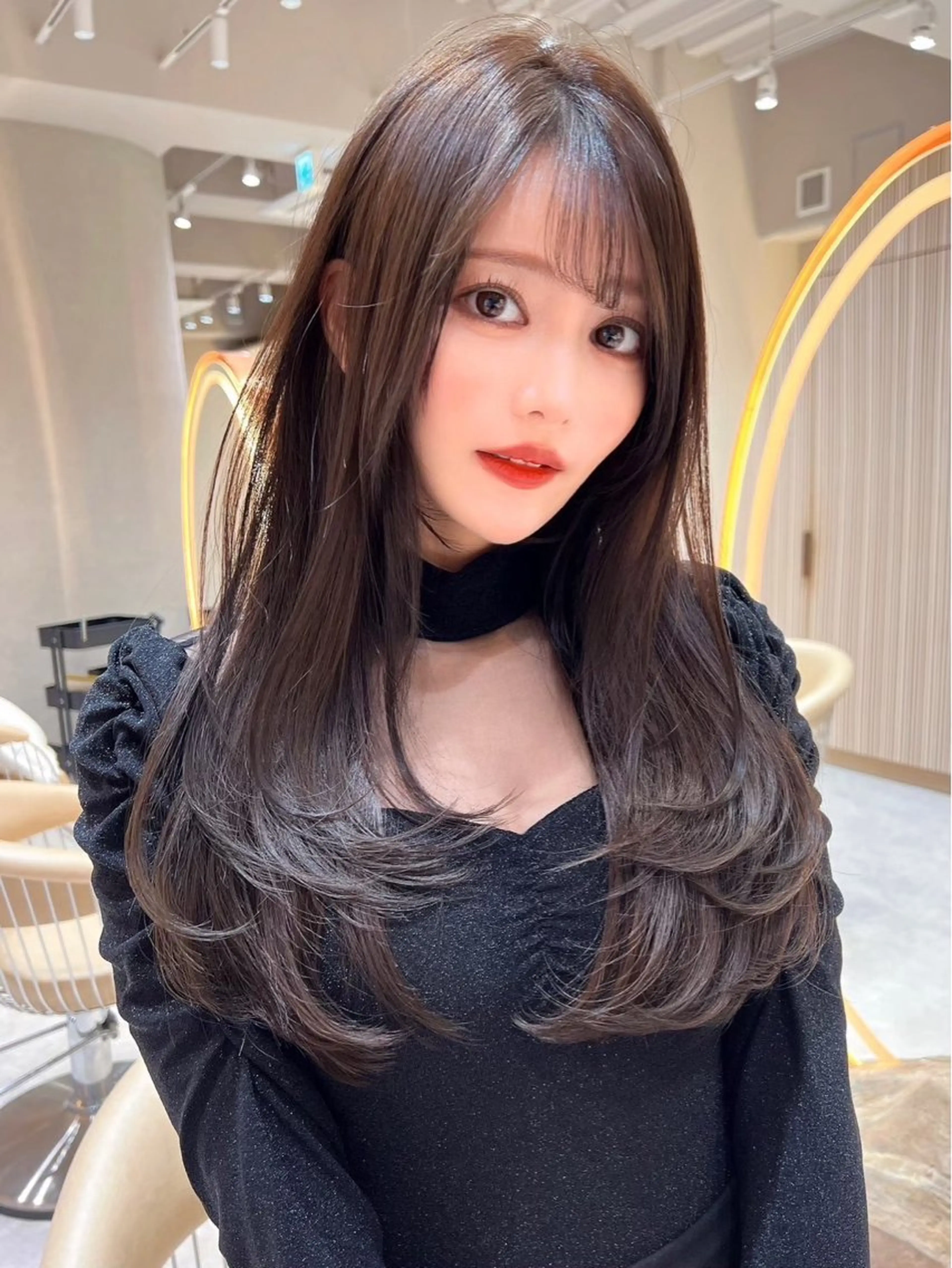 ロング カラー ⚜️メンズカット⚜️ 恭太郎のヘアスタイル