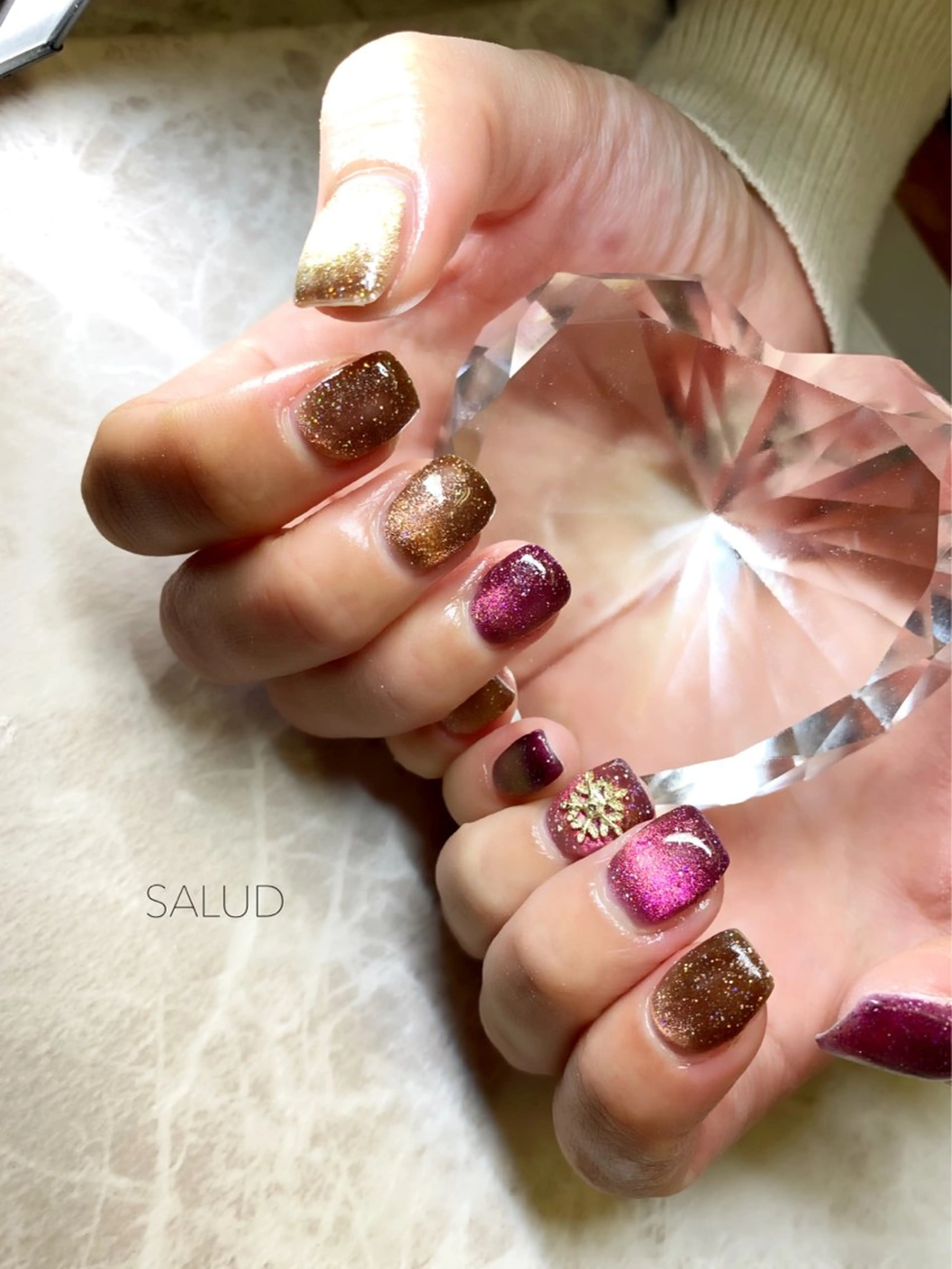ネイル ハンドネイル Nail Salon SALUDのネイルデザイン