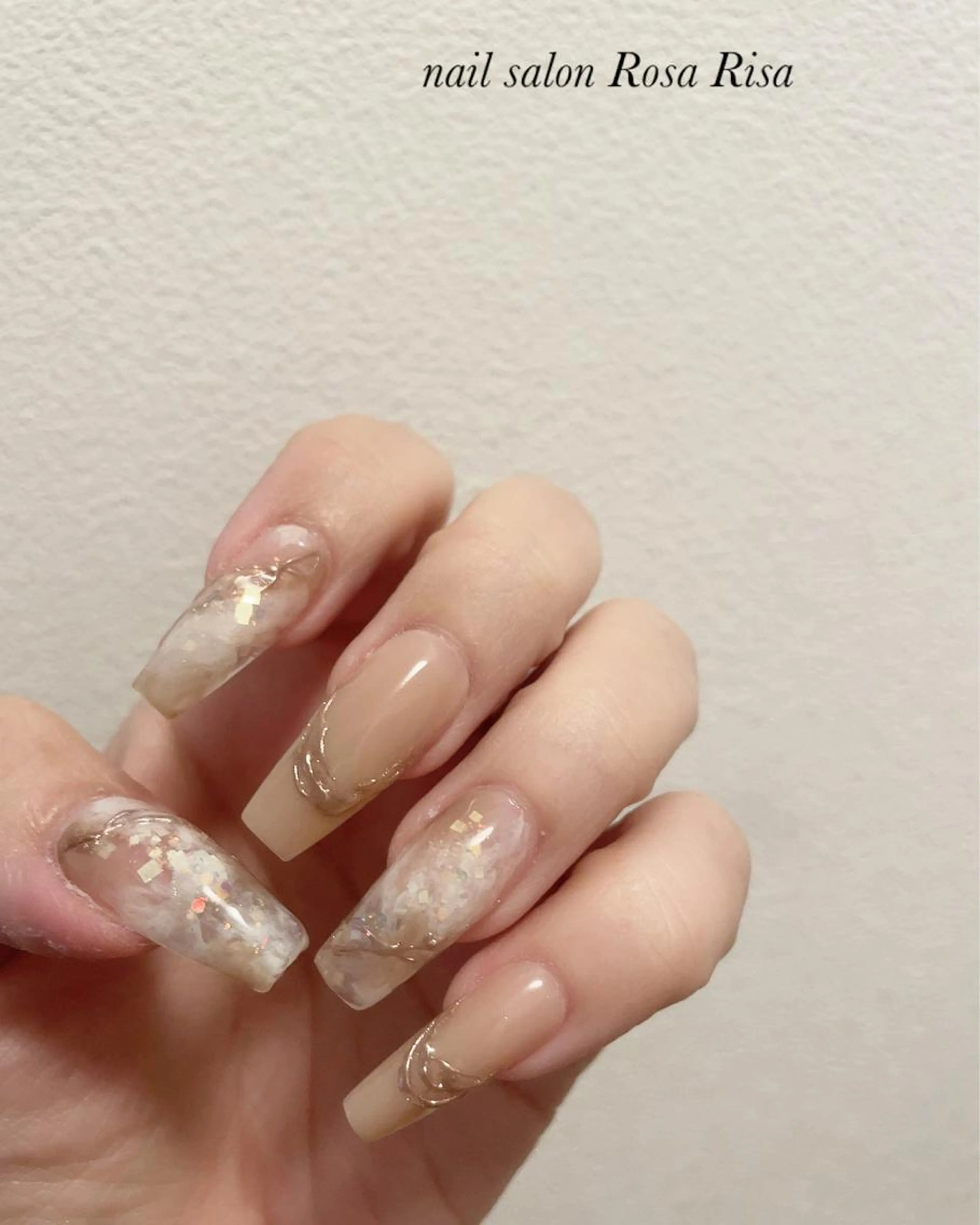 《リピーター》長さ出し　持ち込みデザインアートし放題の写真