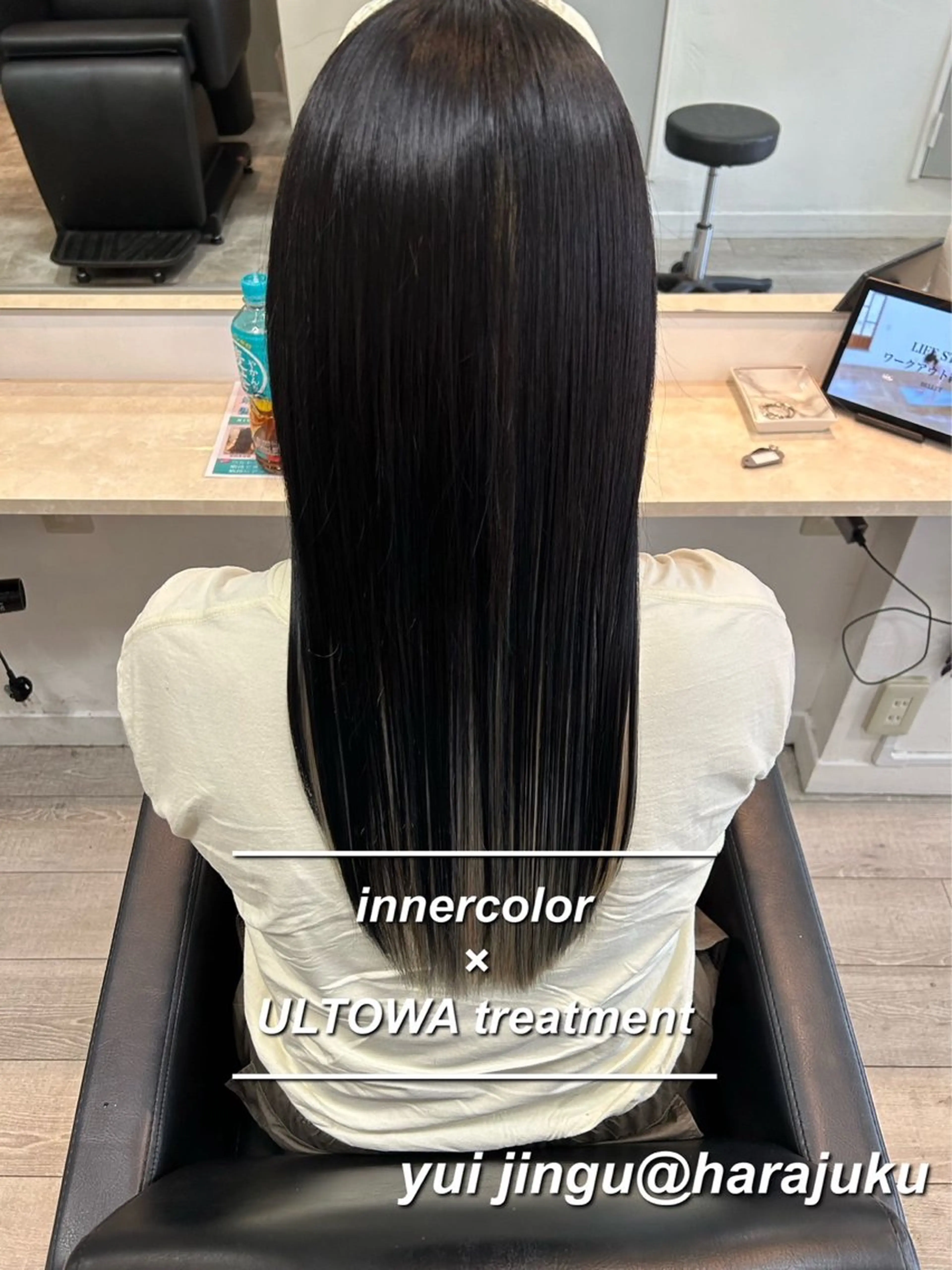 ロング カラー パーマ ヘアアレンジ メンズ ワット 原宿のヘアスタイル
