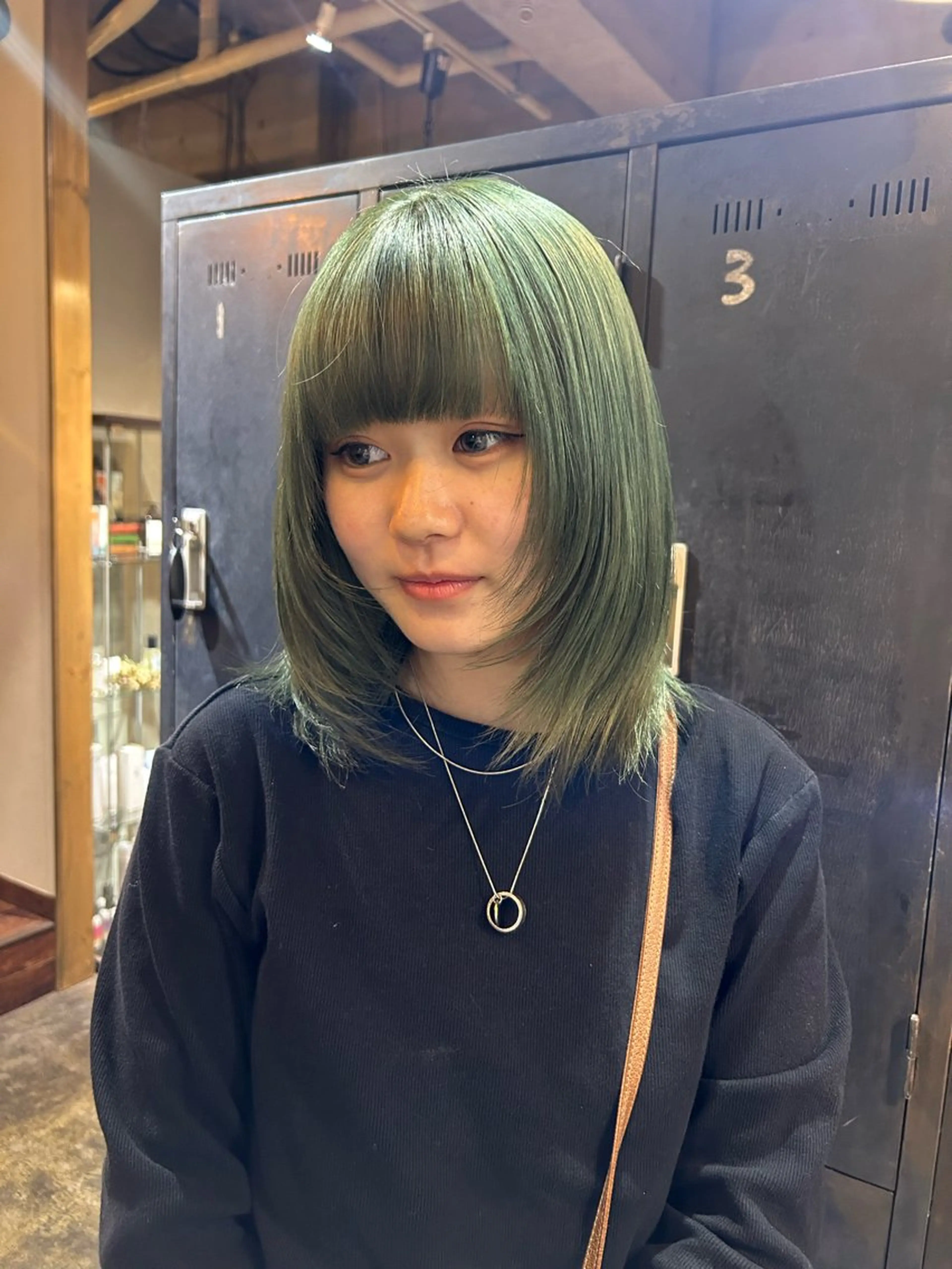 ミディアム ヘアカラー ハイトーン/ブリーチ 🧁soraのヘアスタイル