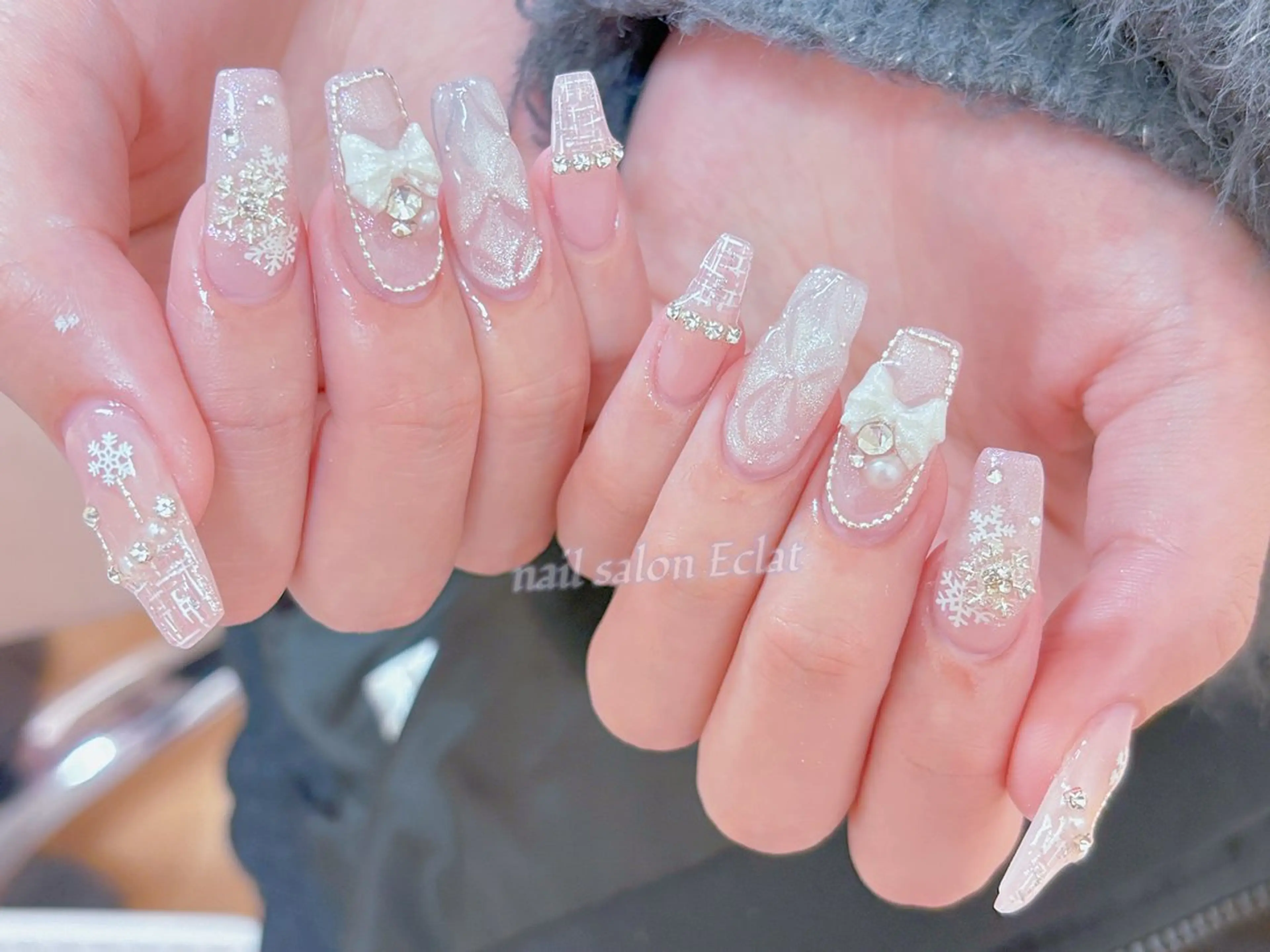 ネイル ハンドネイル ハンドケア ネイルサロンエクラ 🫧Shizukaのネイルデザイン