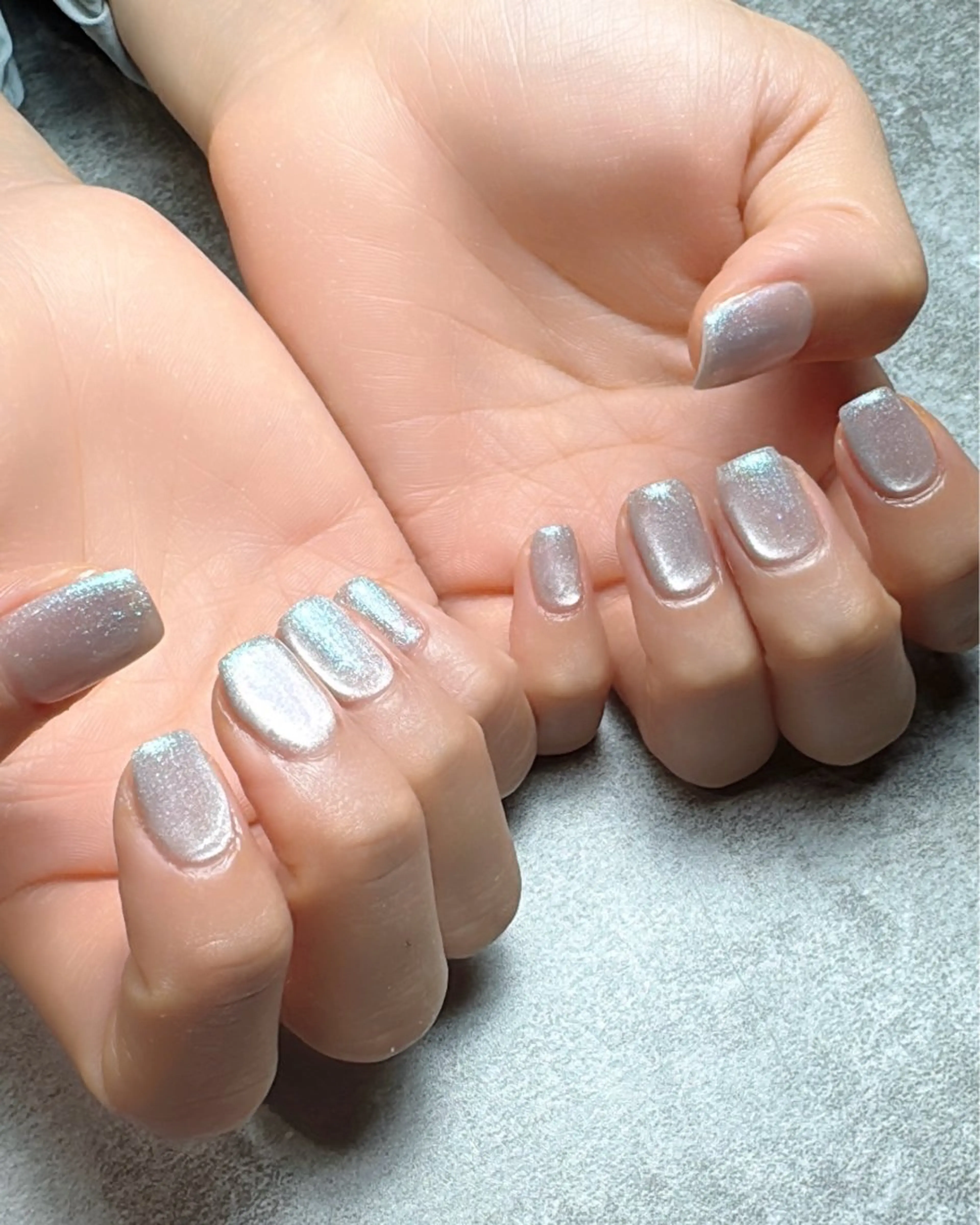 ネイル マグネットネイル マグネットワンカラー ワンカラーネイル MATATABI. kumiのネイルデザイン