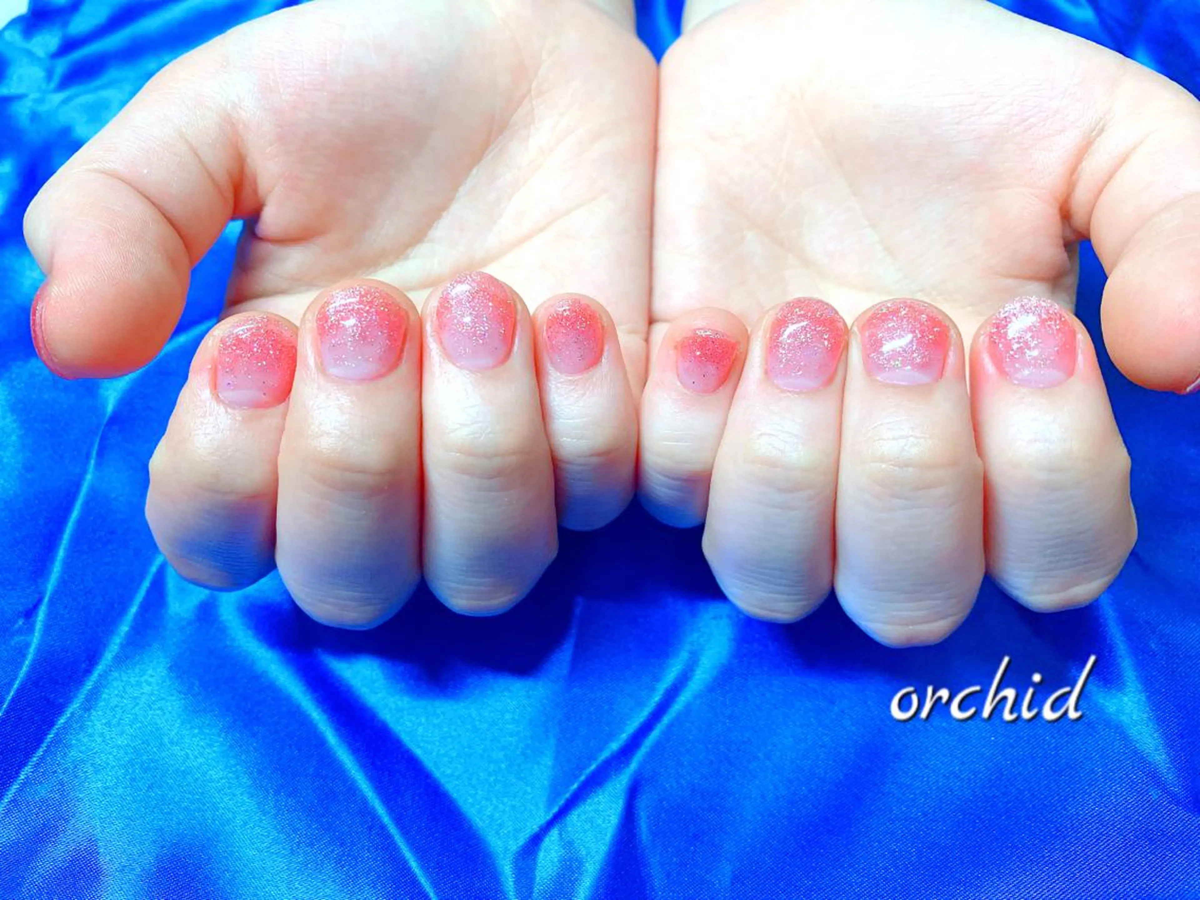 ネイル ハンドネイル フットネイル orchid ♡オーキッドのネイルデザイン