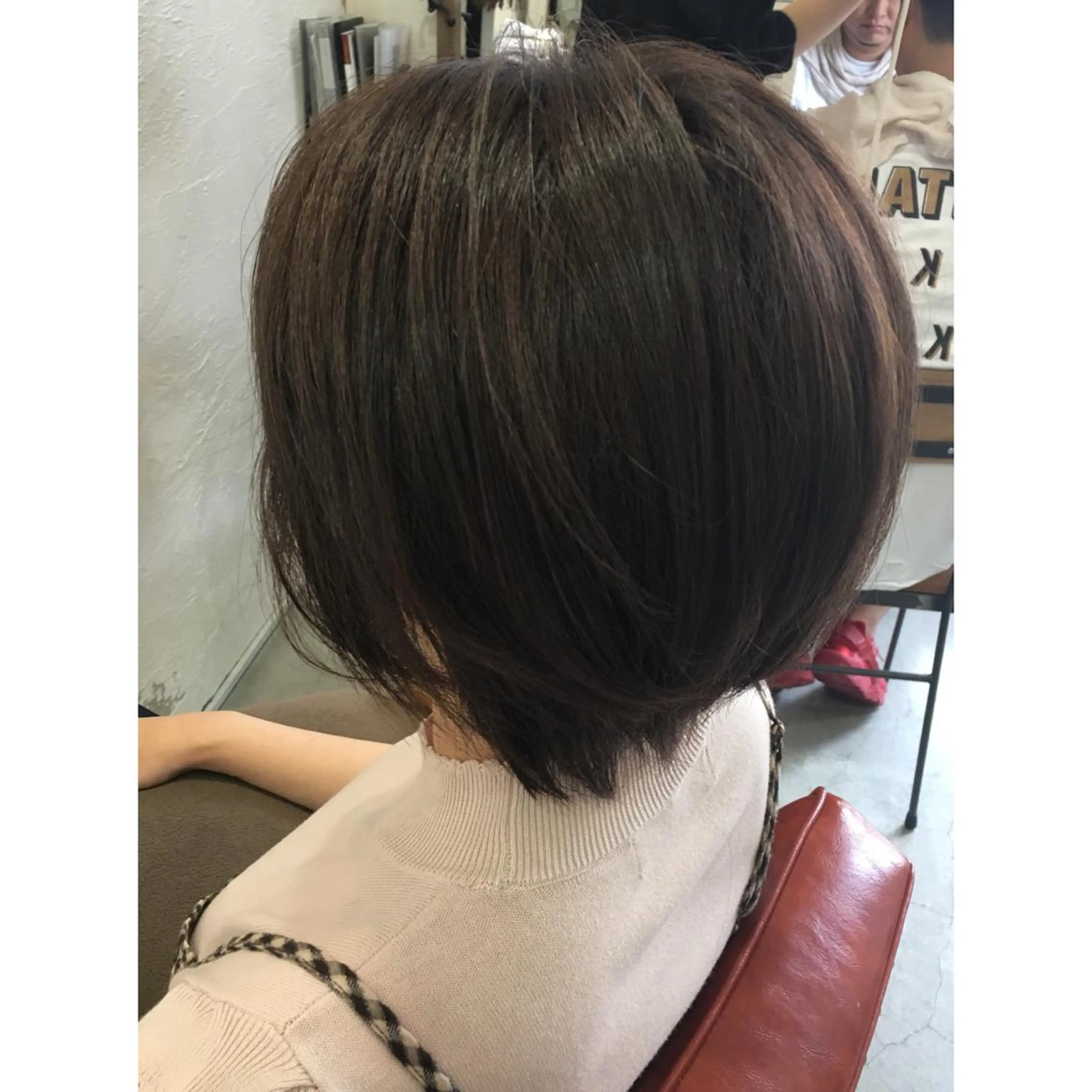 ショート カラー イルミナカラー fio マナミのヘアスタイル