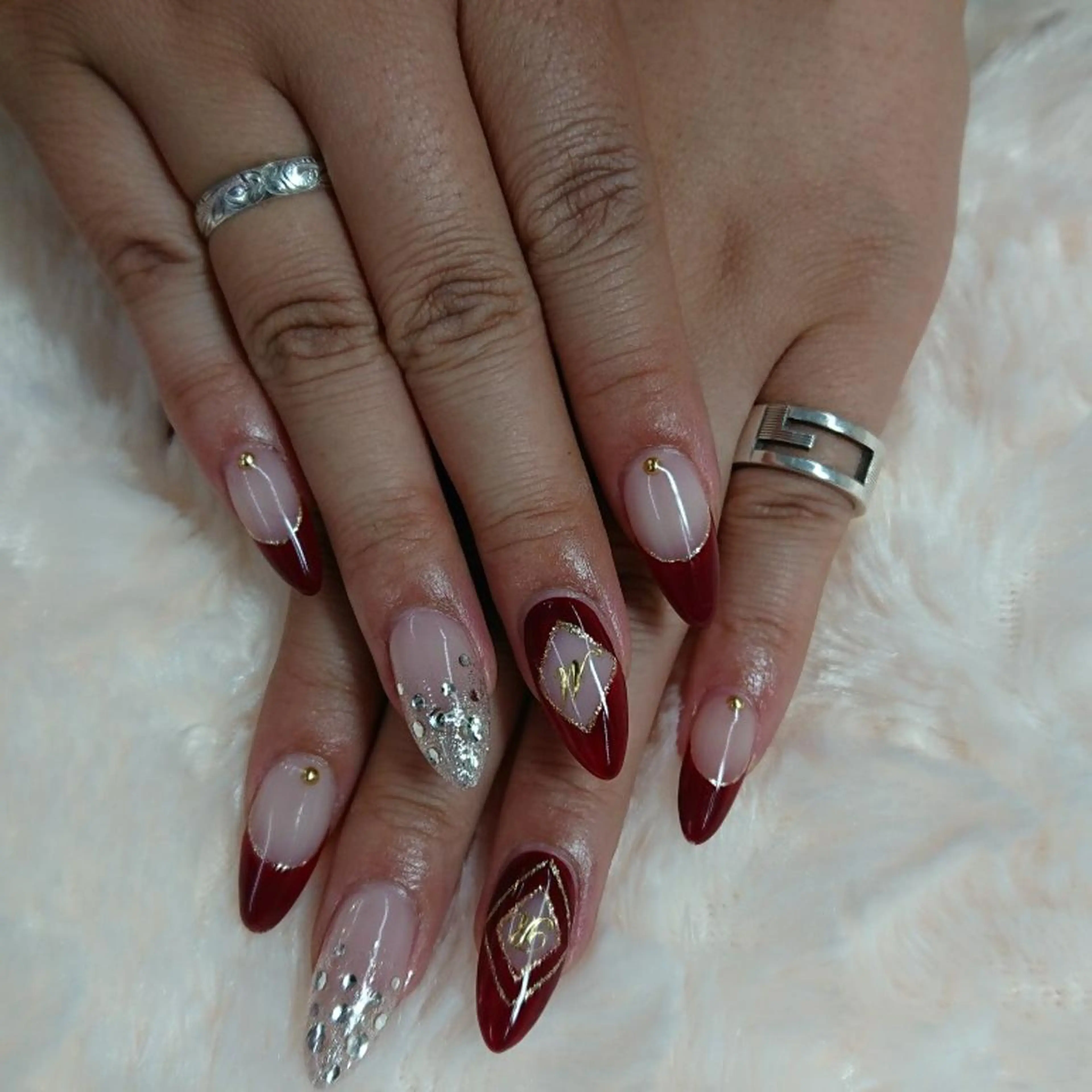 ネイル ハンドネイル 花田 茜のネイルデザイン