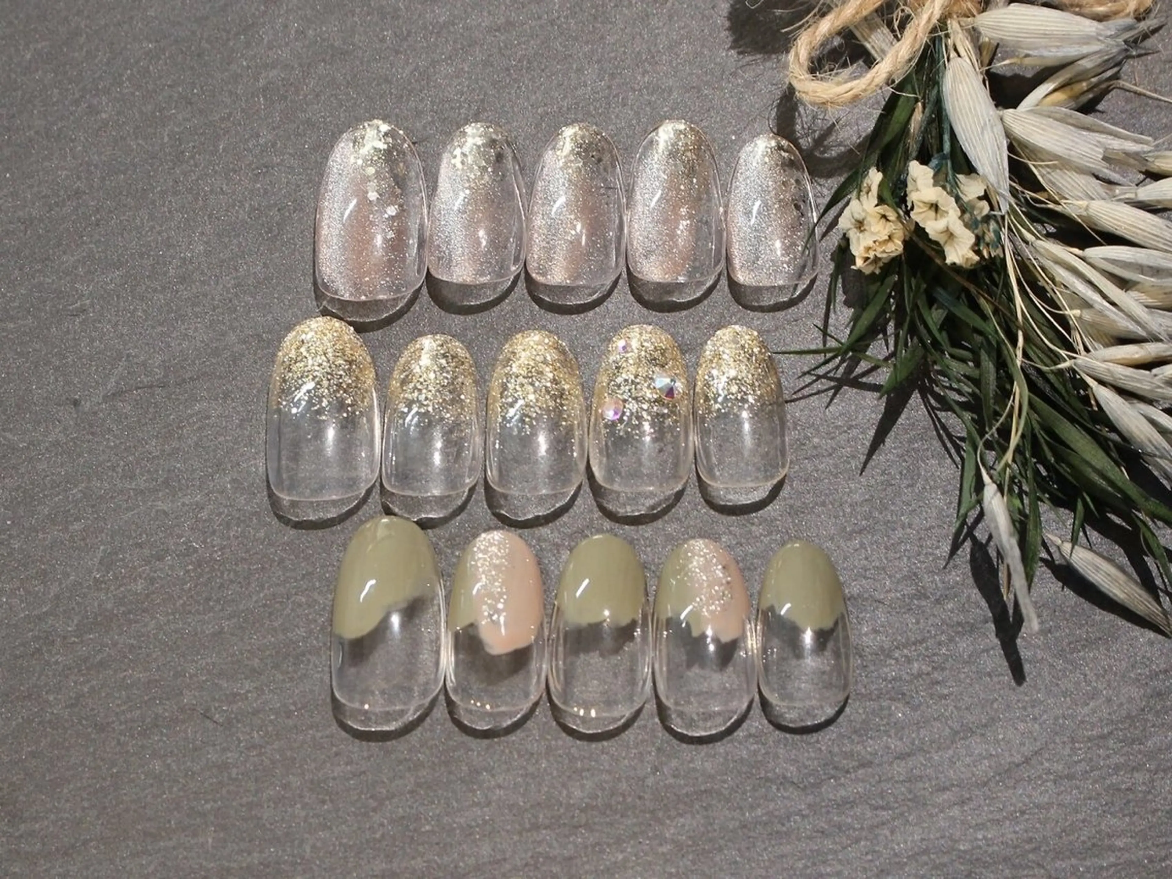 ネイル アートネイル シンプルネイル クレアラルーチェ 広島店のネイルデザイン