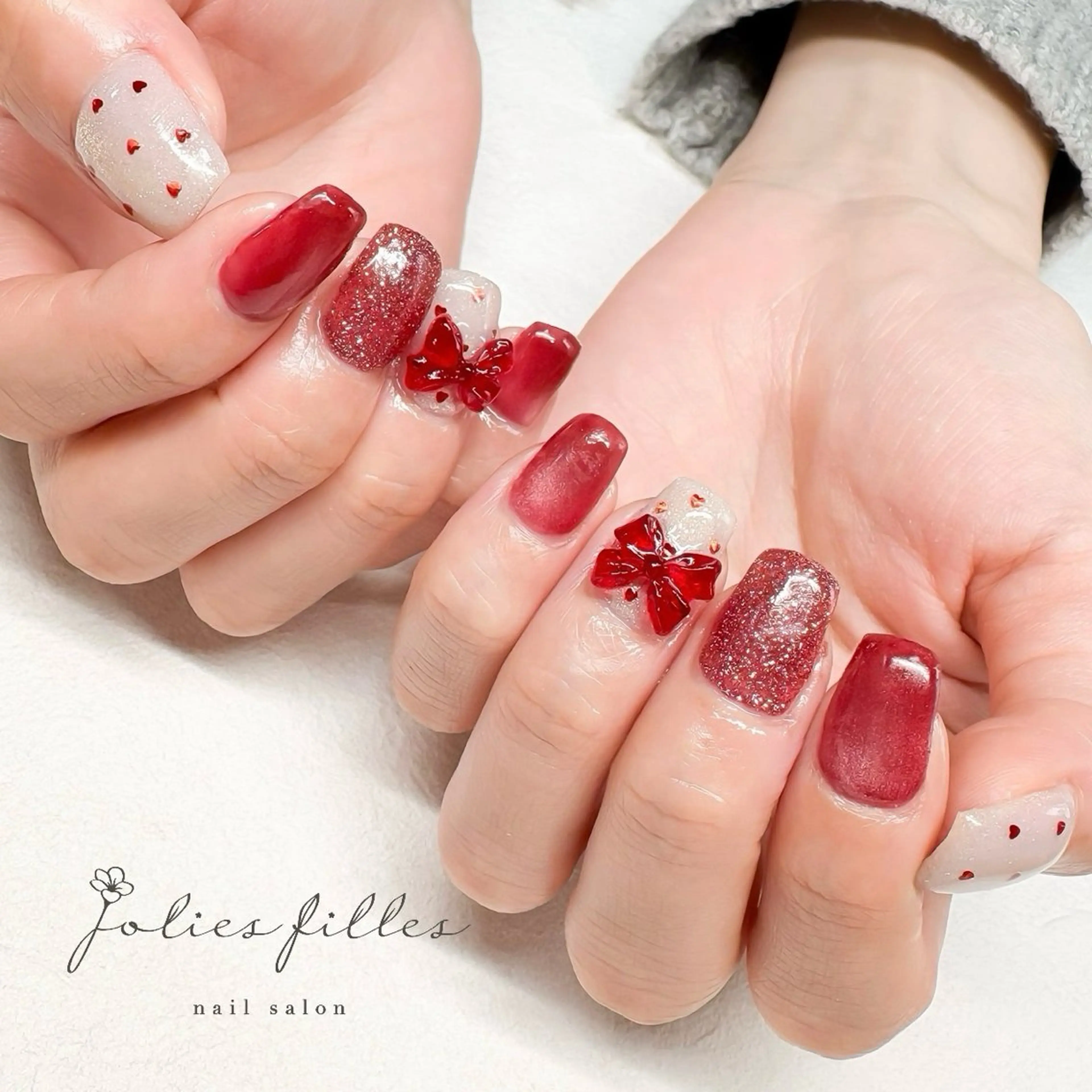 ネイル ハンドネイル ジョリフィーユ 長谷川のネイルデザイン