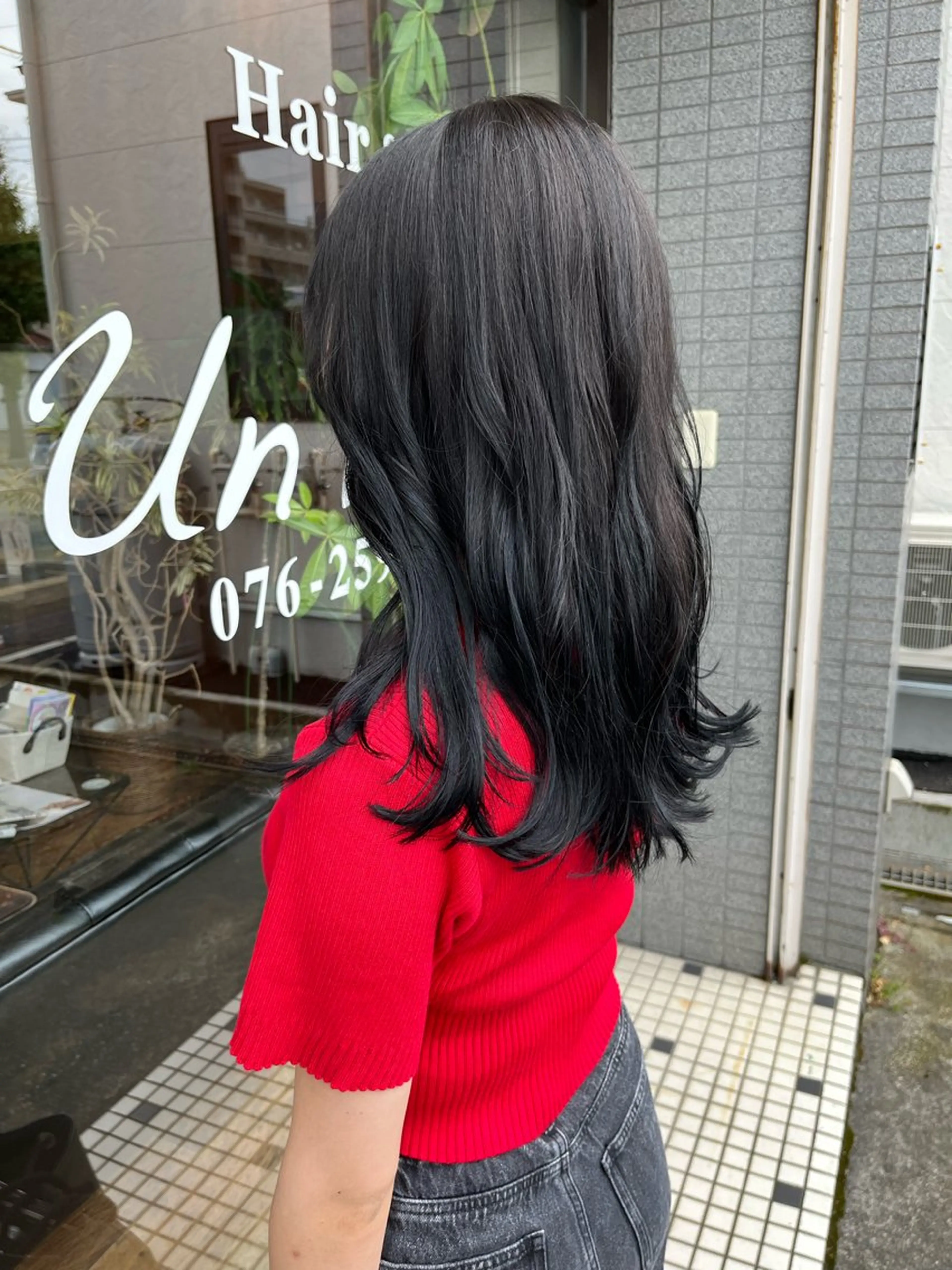 セミロング Un Fleur所属・立野 希沙のヘアスタイル