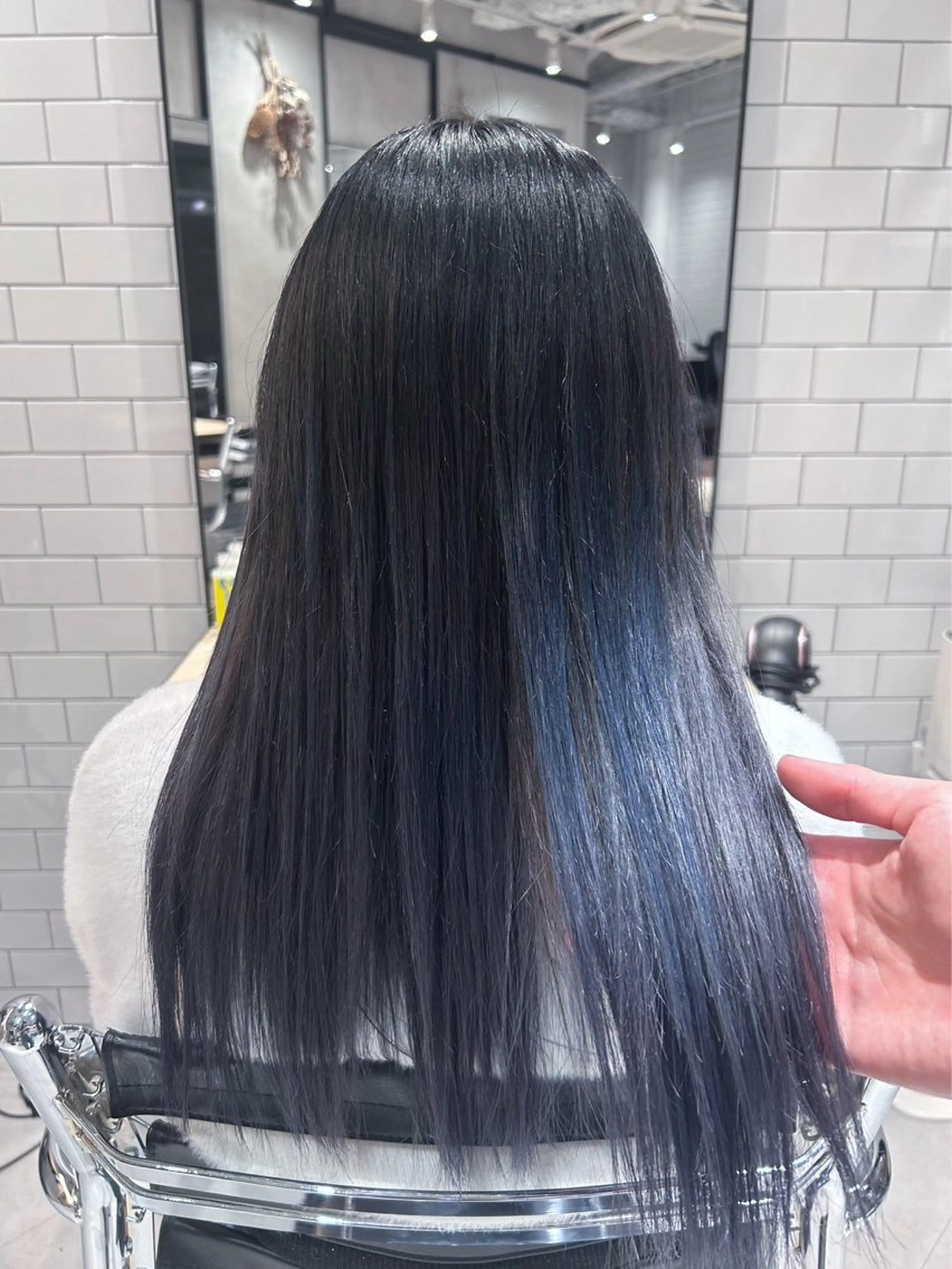 ロング カラー カット ヘアカラー トリートメント 佐野 えり奈のヘアスタイル