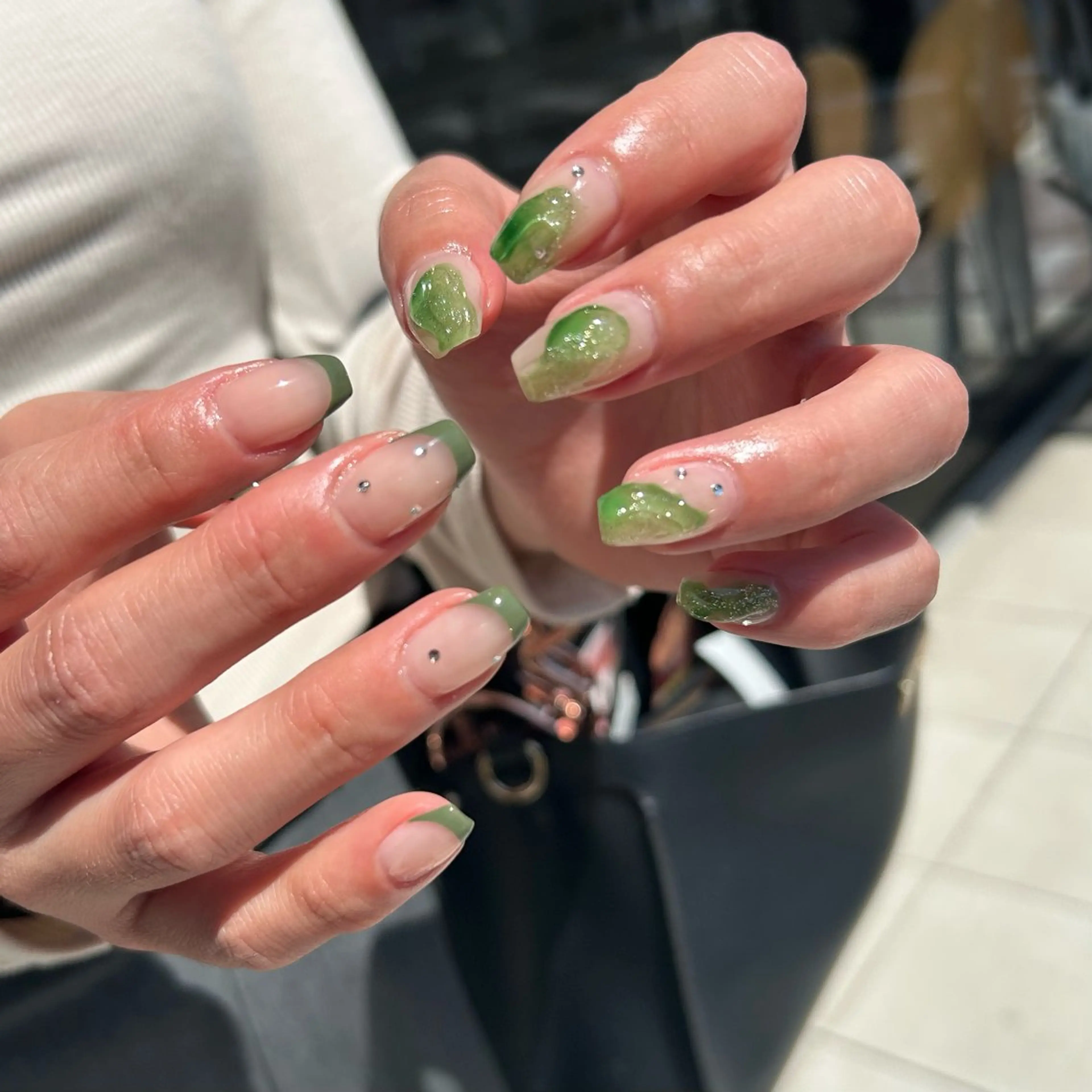 ネイル 持ち込み Allure 小山店 結咲(ゆいさ)のネイルデザイン