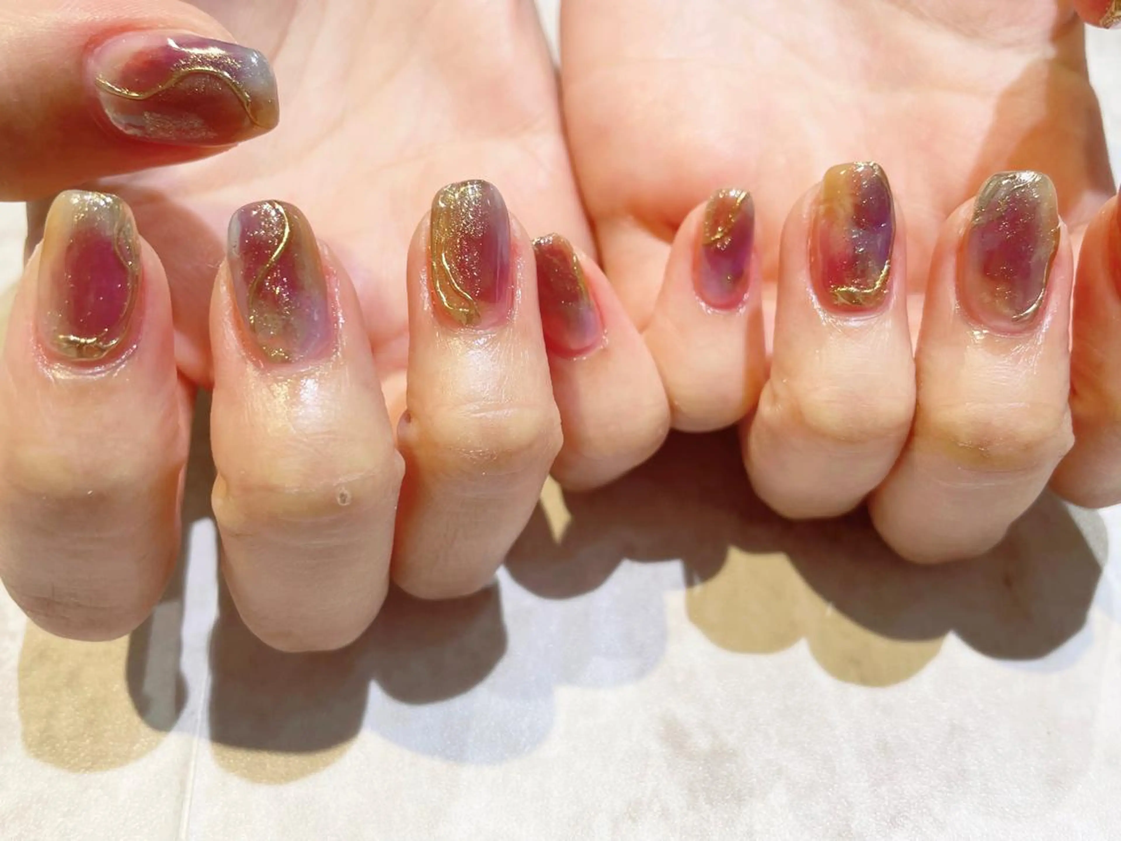 ネイル 舞田 苑香のネイルデザイン