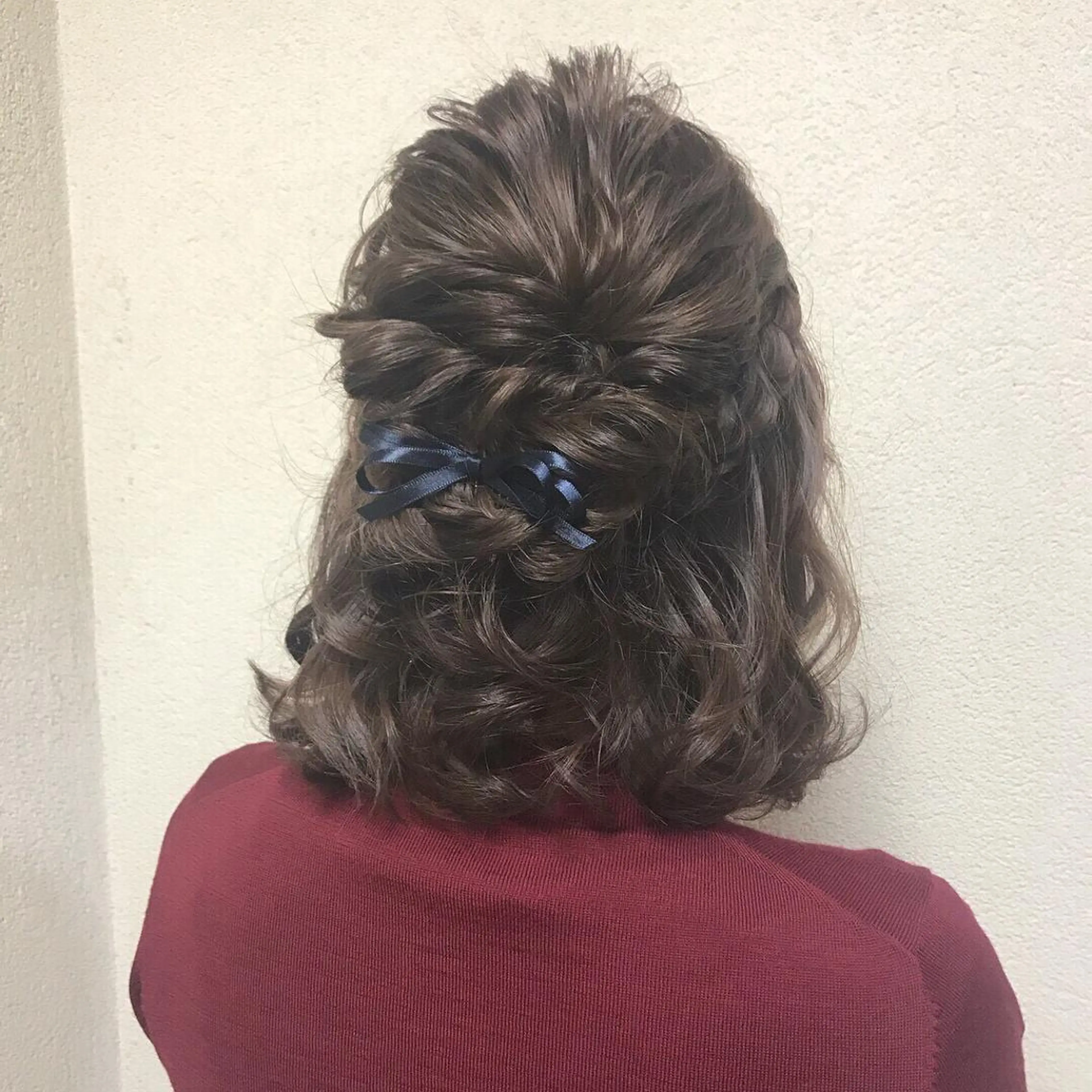 ヘアアレンジ 透明感カラー・ 髪質改善🩵イケダのヘアスタイル