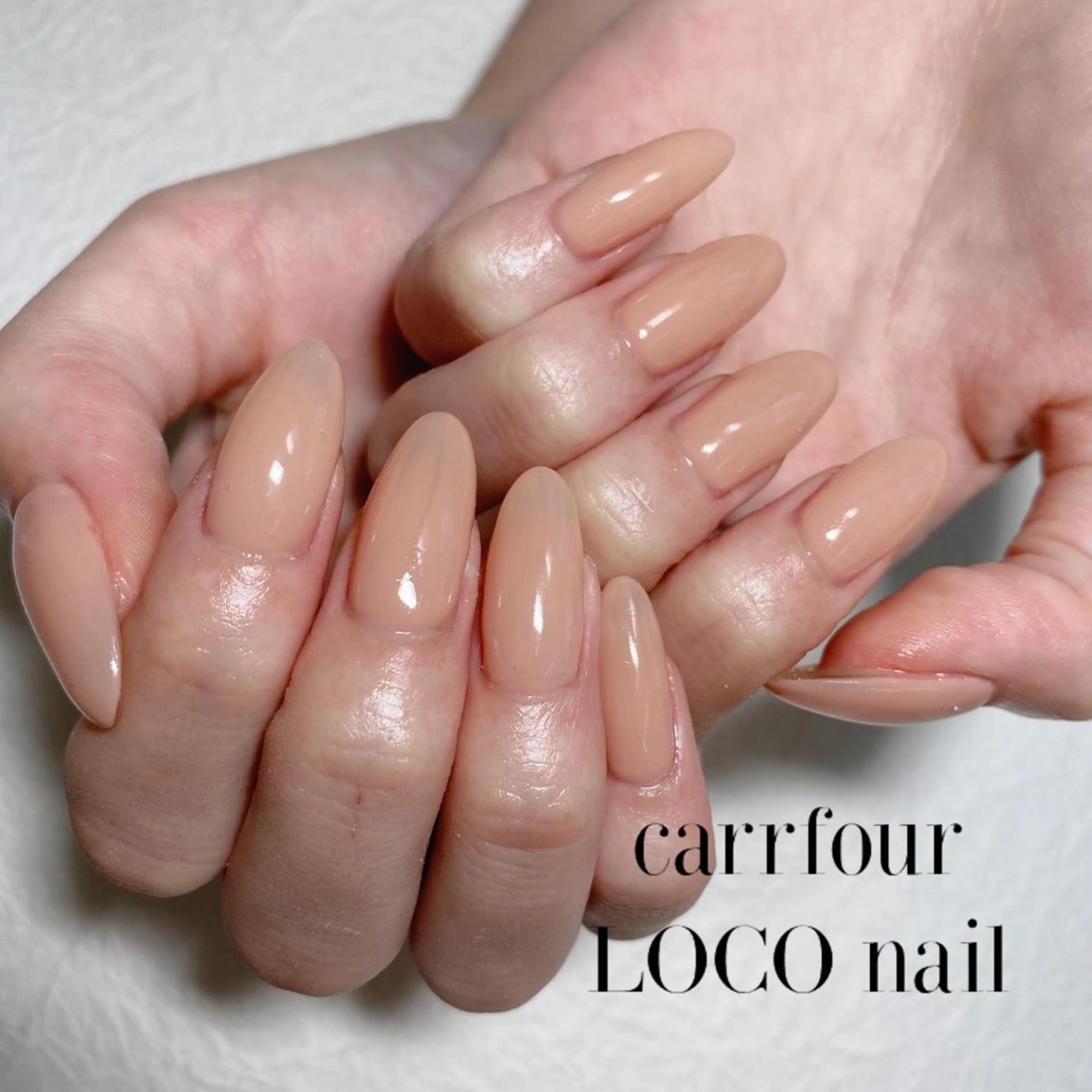 ネイル ジェルネイル ワンカラーネイル スカルプネイル 中村 麻衣のネイルデザイン