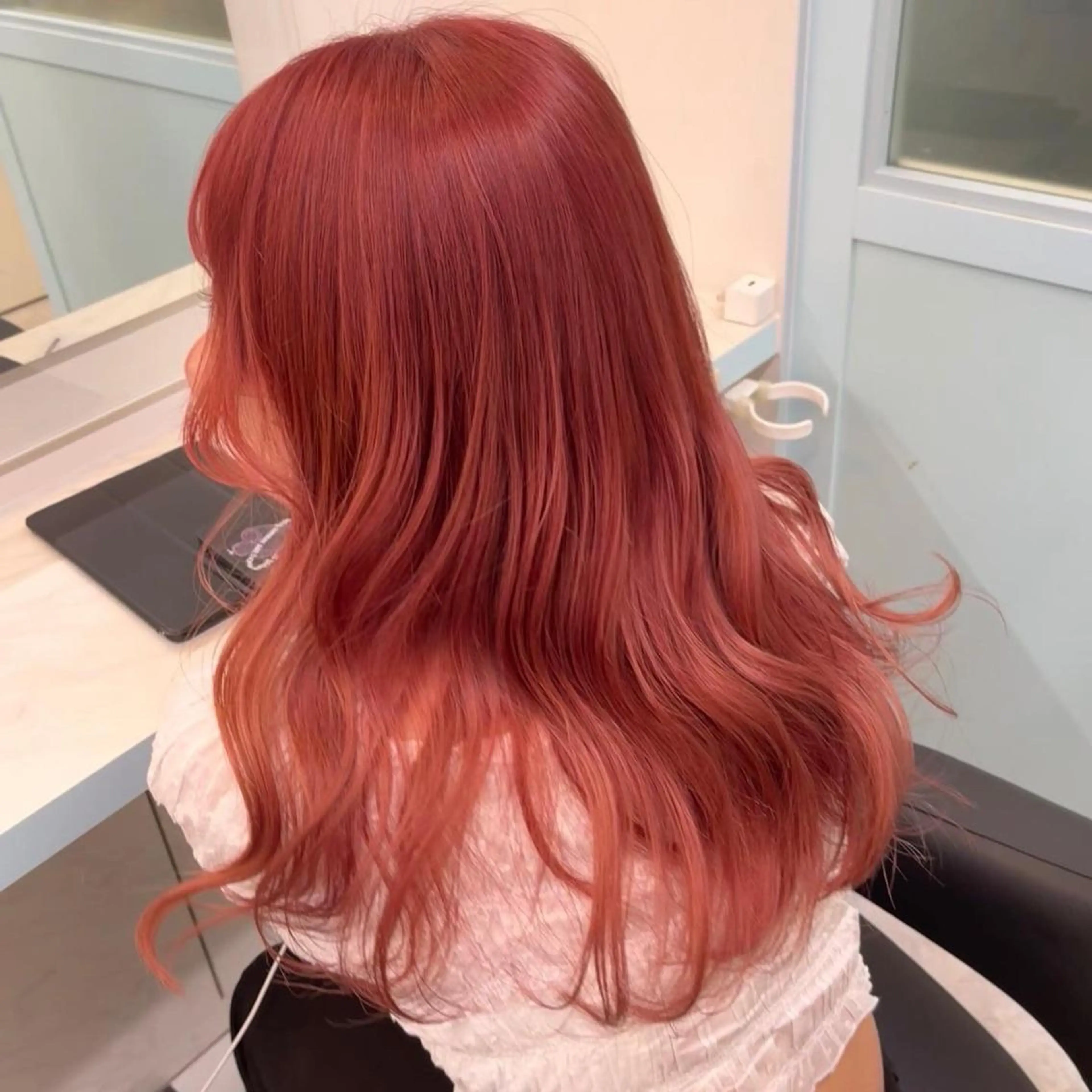 セミロング カラー ヘアアレンジ 愛されカラー🩷 はるなのヘアスタイル