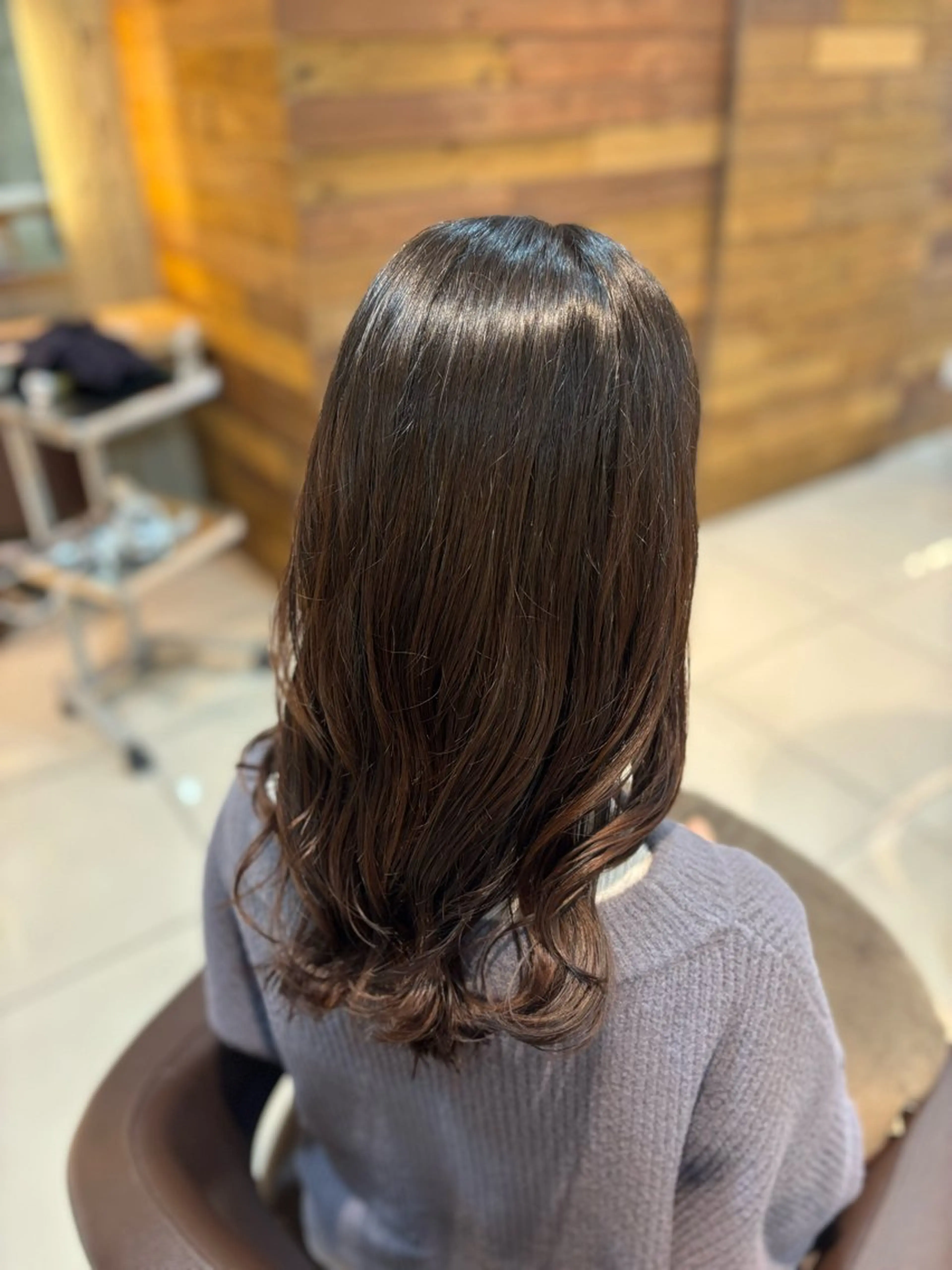 ロング パーマ パーマ 🌈コテ巻き風パーマ LOHASせいな🌈のヘアスタイル