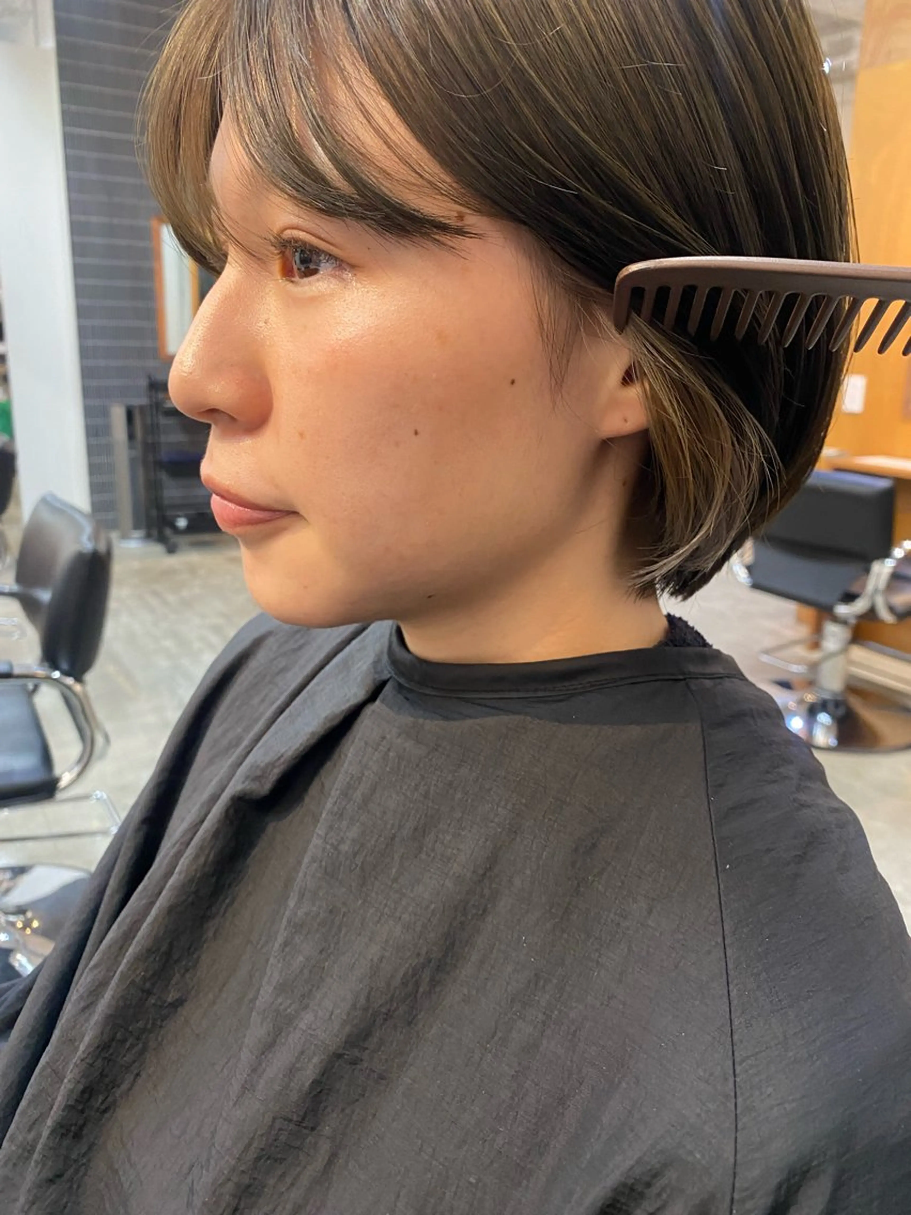 ショート カラー 永田 愛莉のヘアスタイル