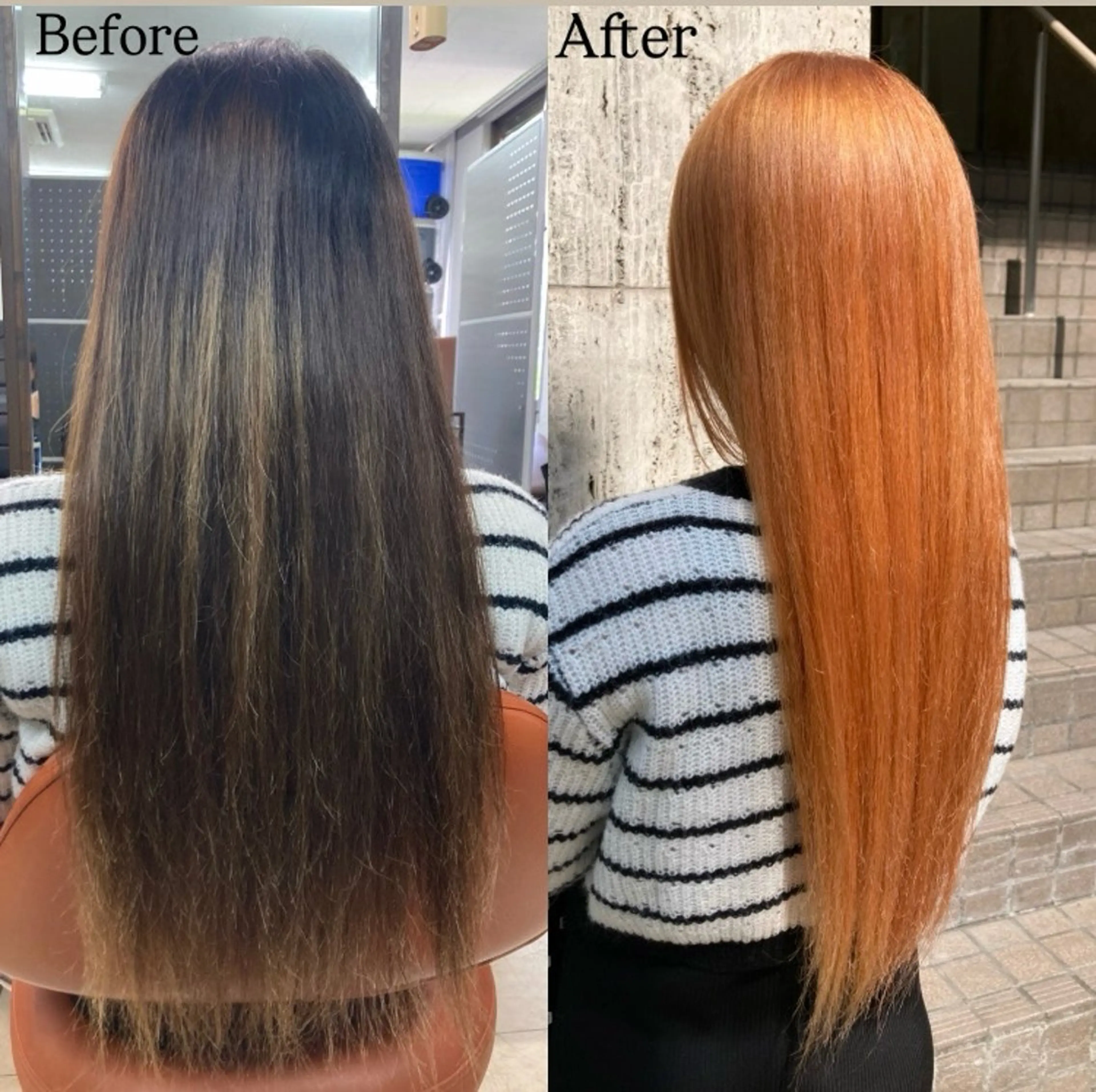 カラー こだいら ひめかのヘアスタイル