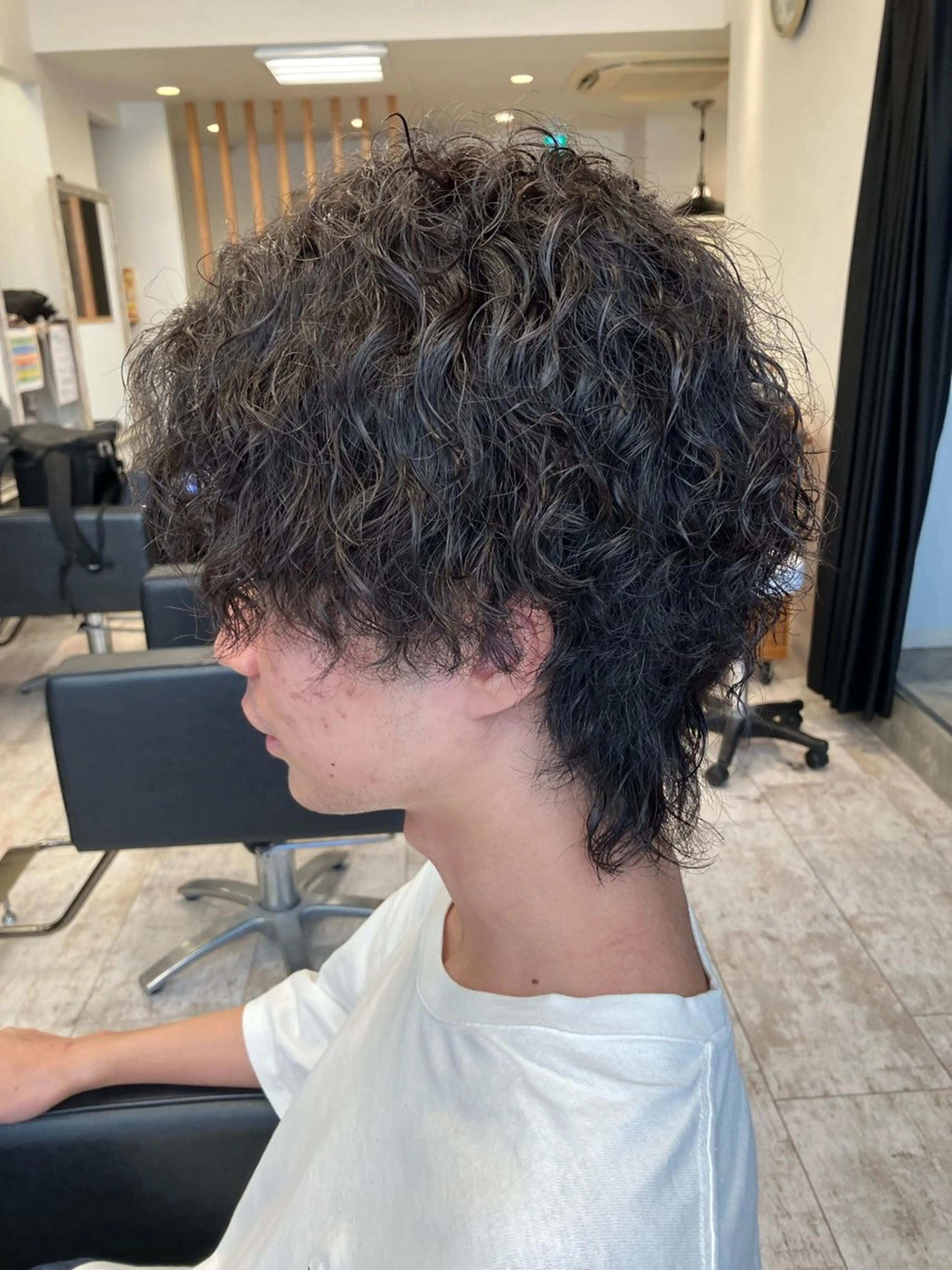 パーマ メンズ カット パーマ メンズ特化/パーマ/ フェードWATARUのヘアスタイル