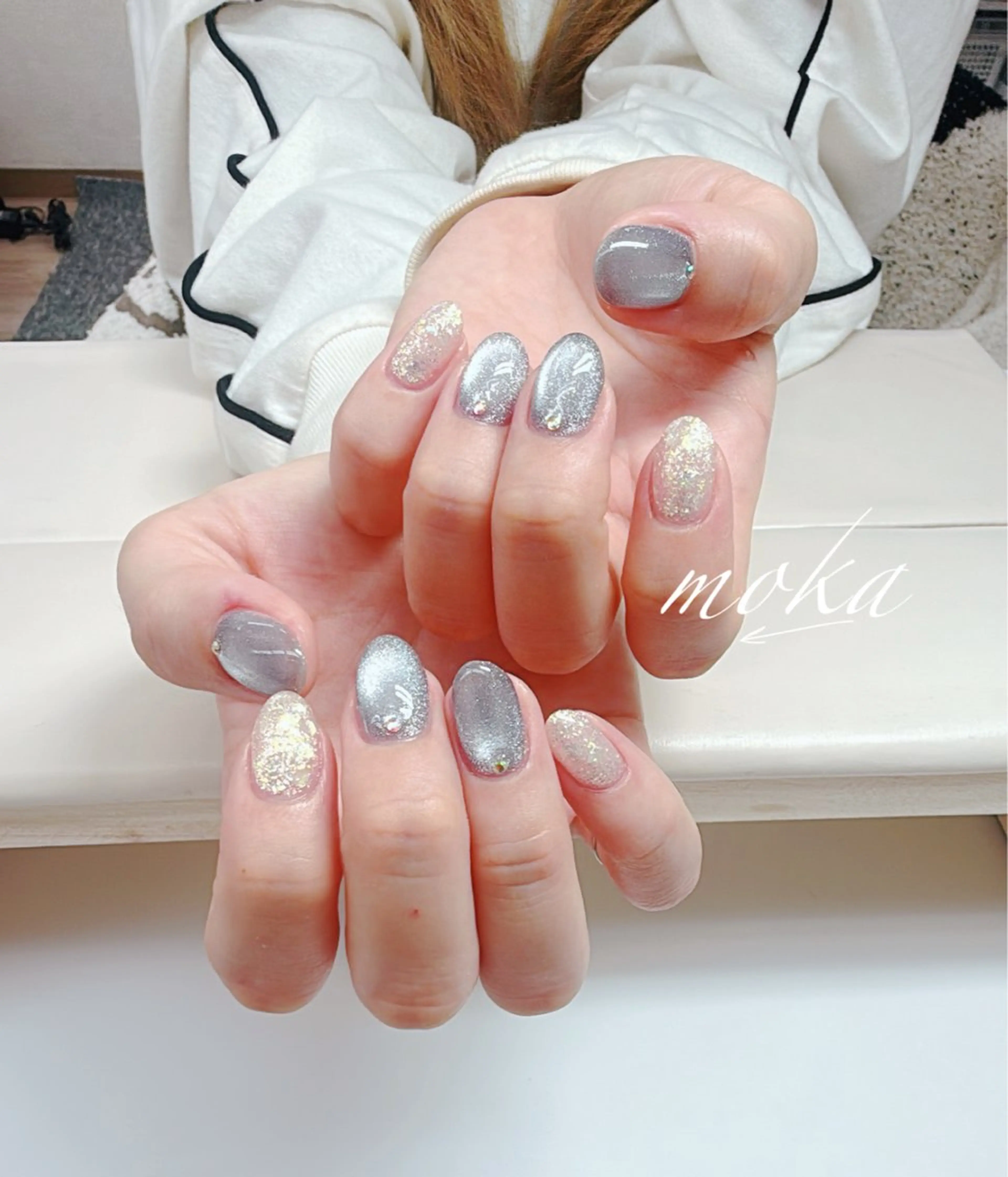 ネイル ハンドネイル ハンドケア 胡蝶蘭レディースサロ ンNailMOKAのネイルデザイン