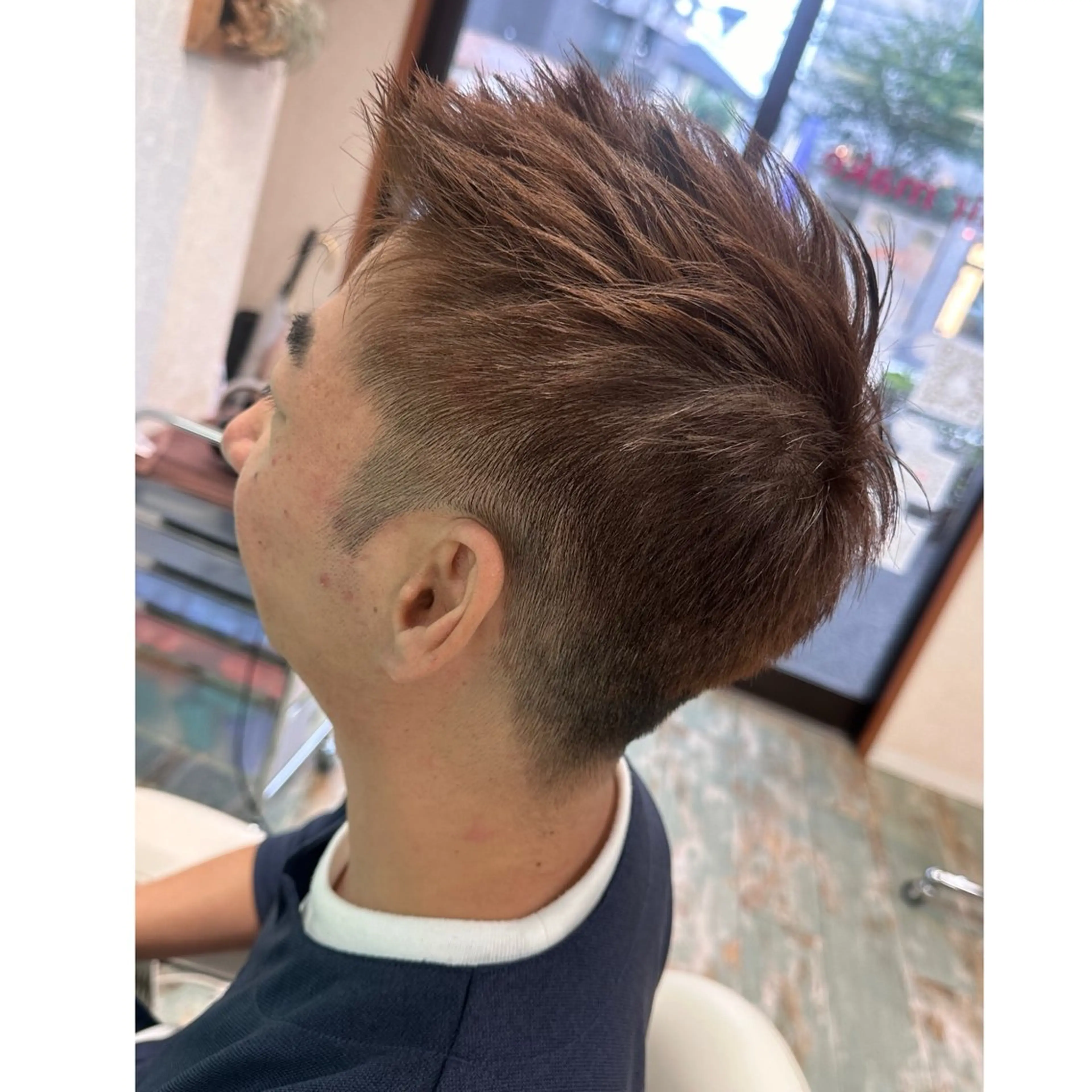 ショート メンズ 三原 友美のヘアスタイル