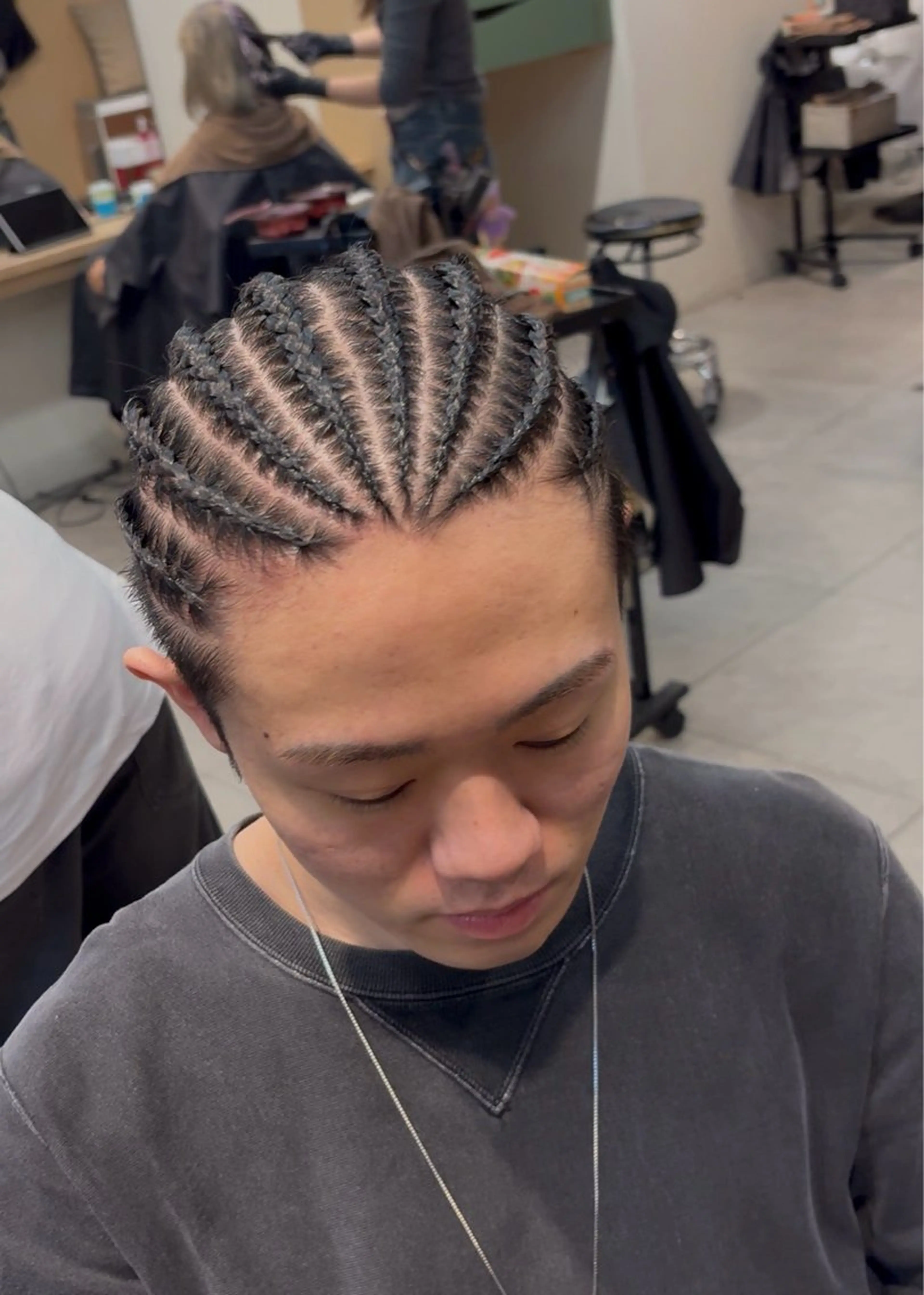 メンズ ヘアセット Le'a所属・渋谷/フェード/ 國分 翔のヘアスタイル