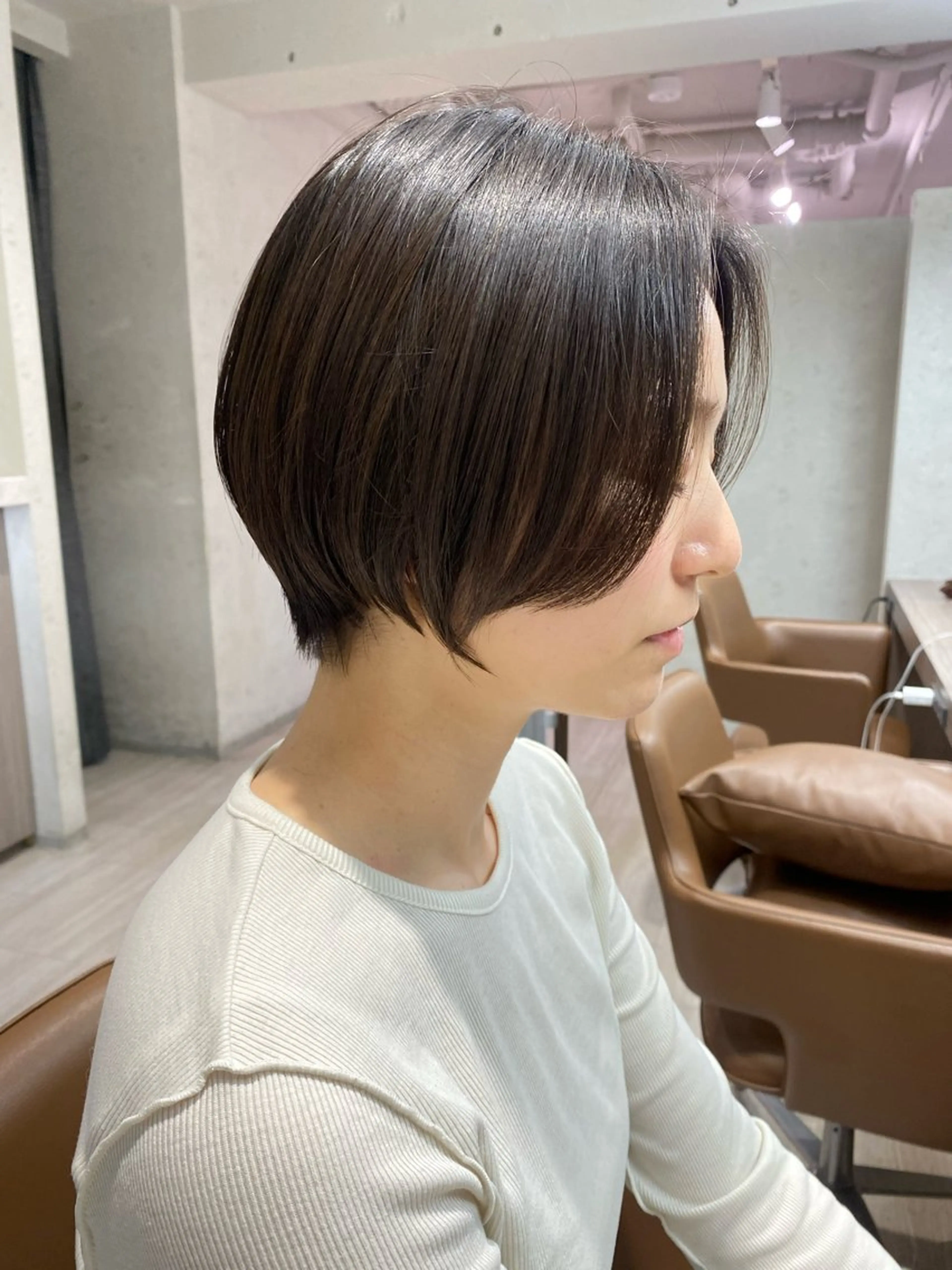 ショート ハンサムショート ショートヘア メンズ特化 刈り上げない/金井のヘアスタイル