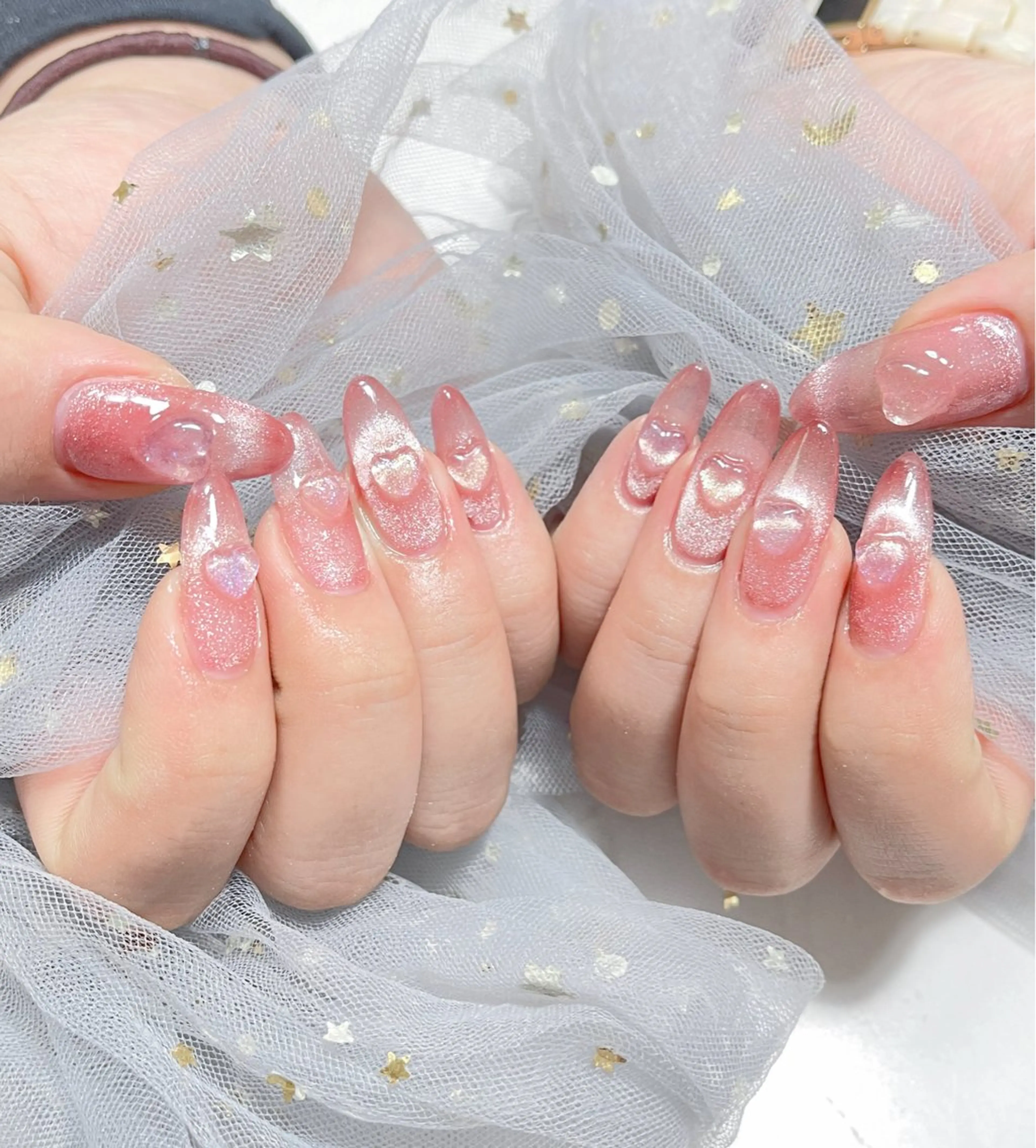 ネイル 🎀ネイルサロン エクラYUI🎀のネイルデザイン