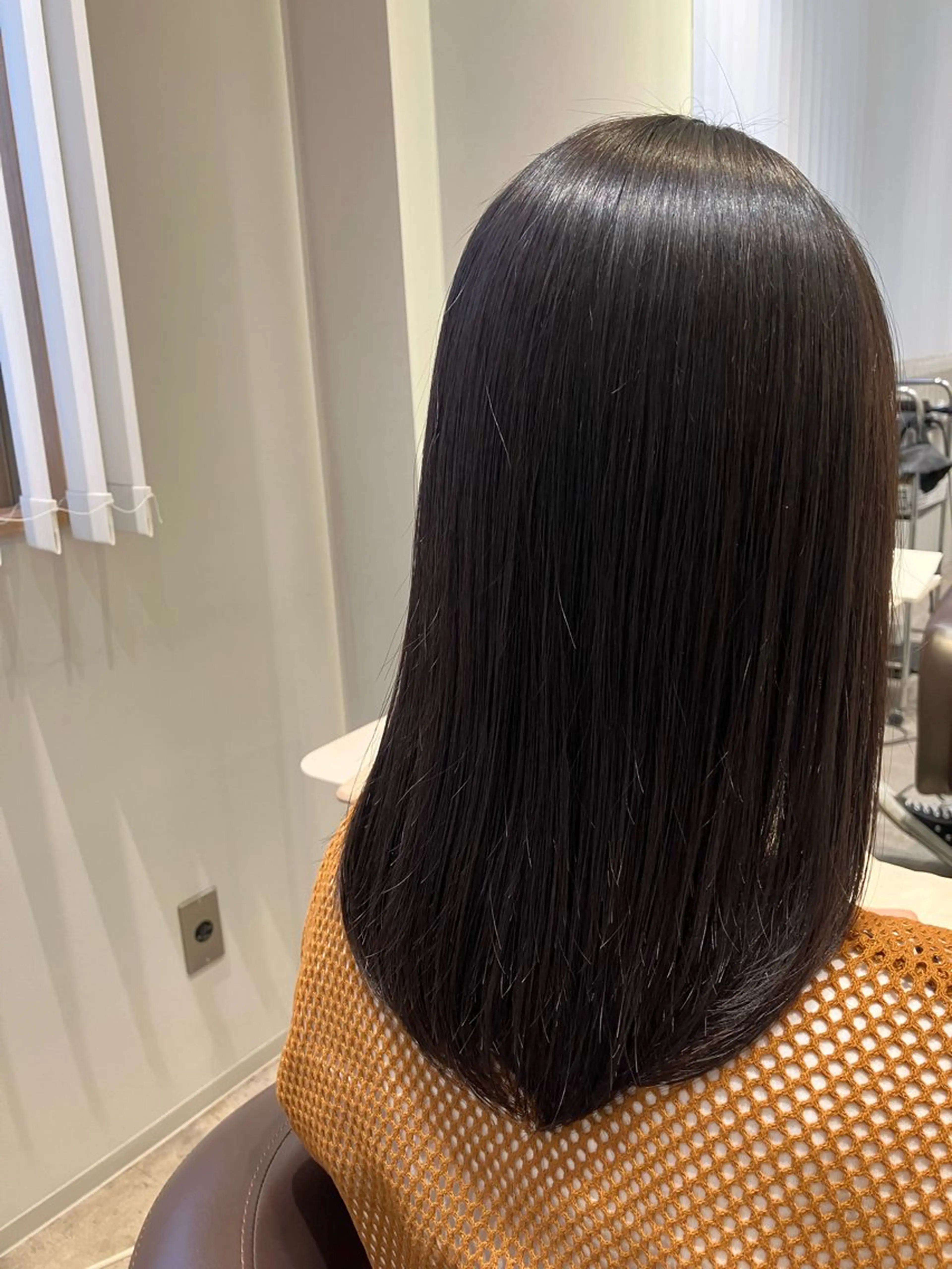 ミディアム 縮毛矯正 OCHIAI KEISUKEのヘアスタイル