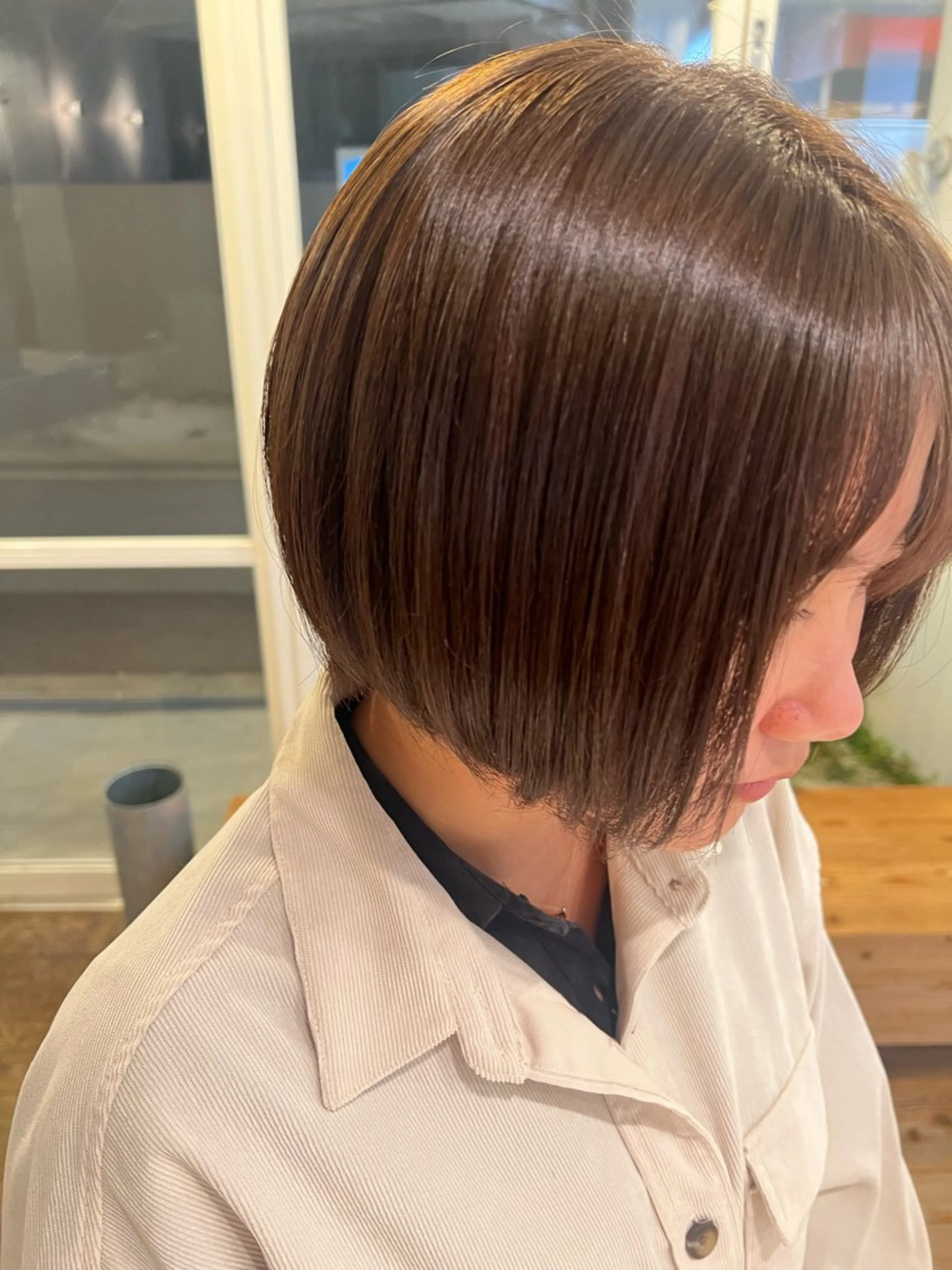 ショート カラー 【YOKE】　西田 乃那のヘアスタイル