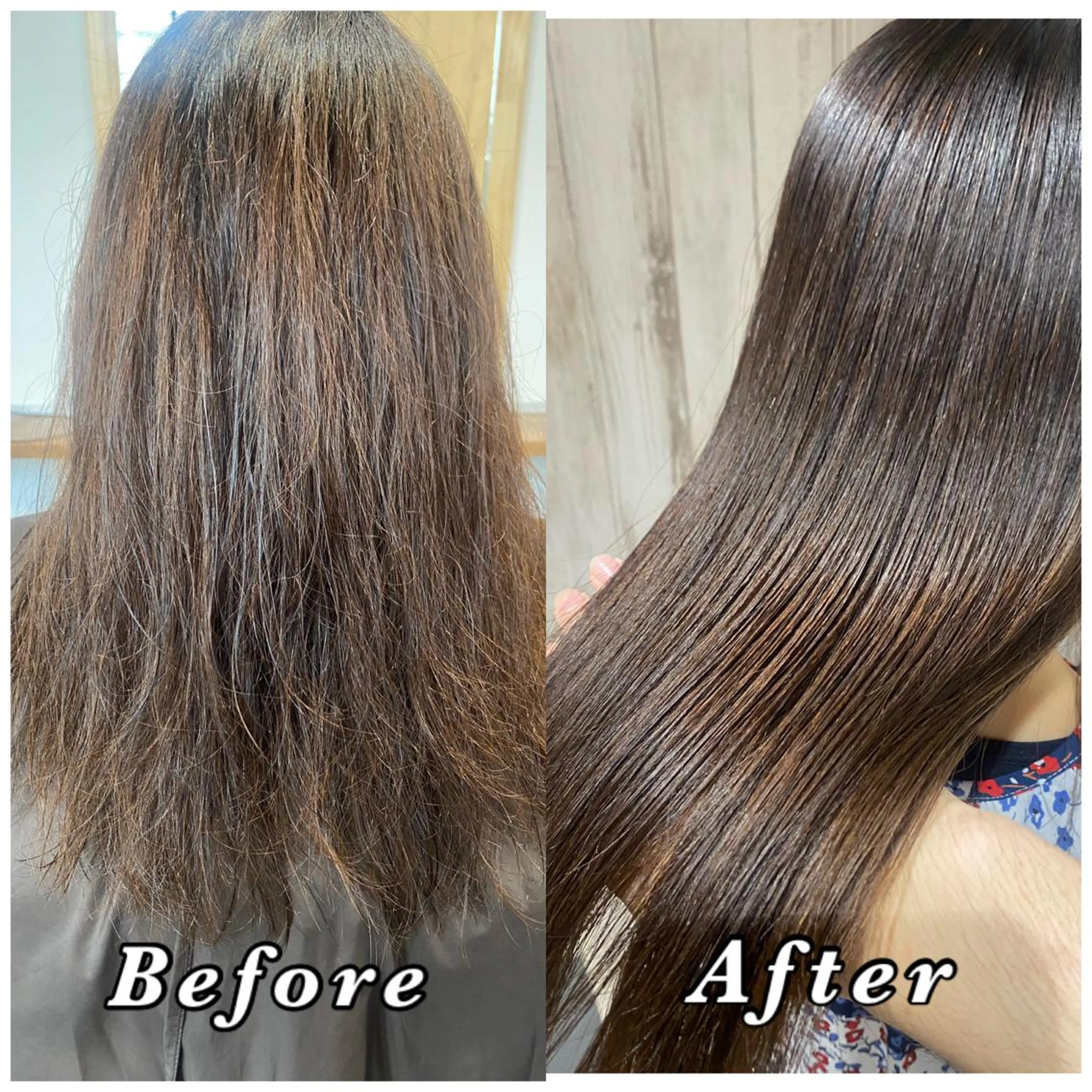 セミロング アッシュ 顔周りカット ハイライト 似合わせカット 小顔カット 【髪質改善・矯正 ・ハイライト】ハナカのヘアスタイル