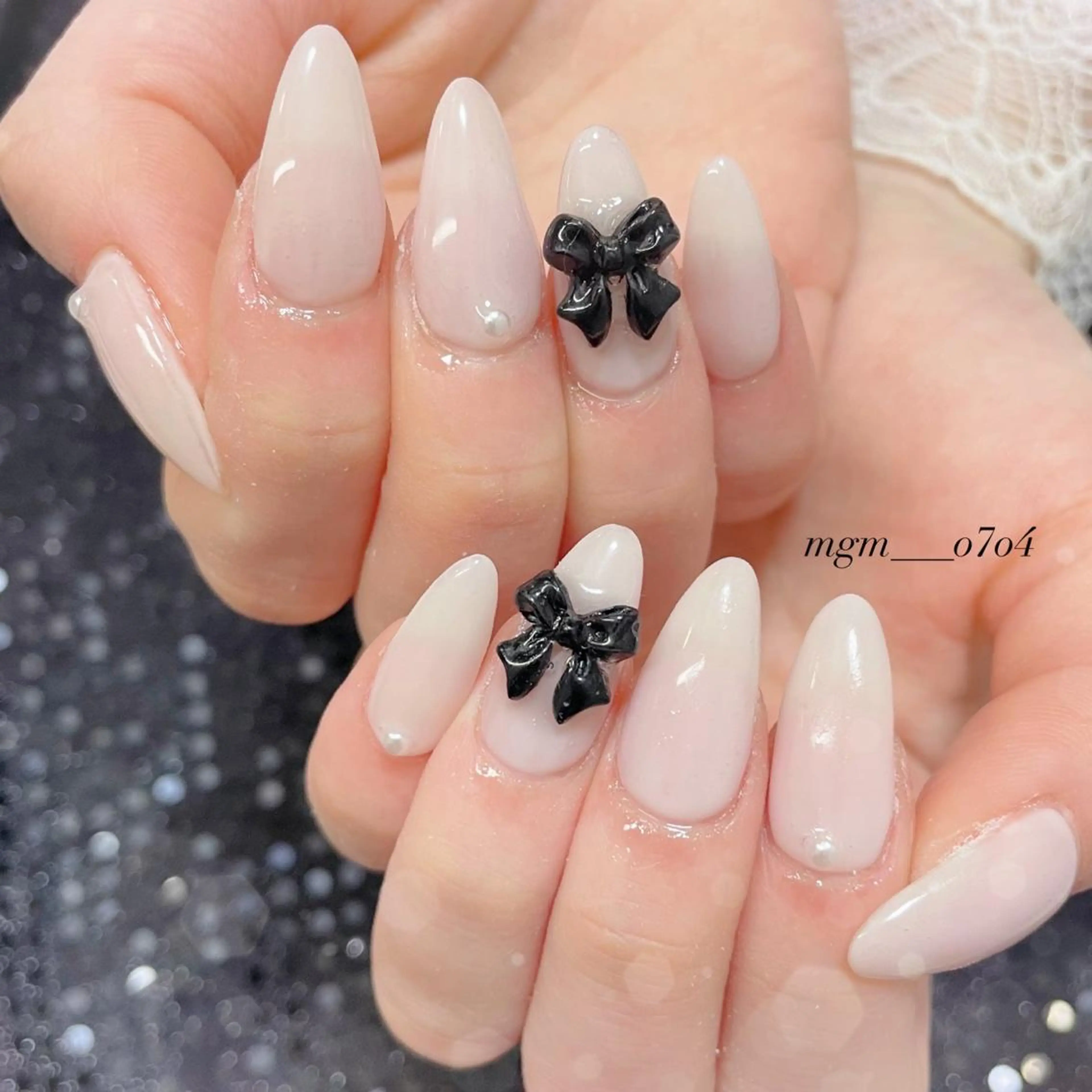 ネイル ハンドネイル ハンドケア MoON...❤︎ MeGuのネイルデザイン