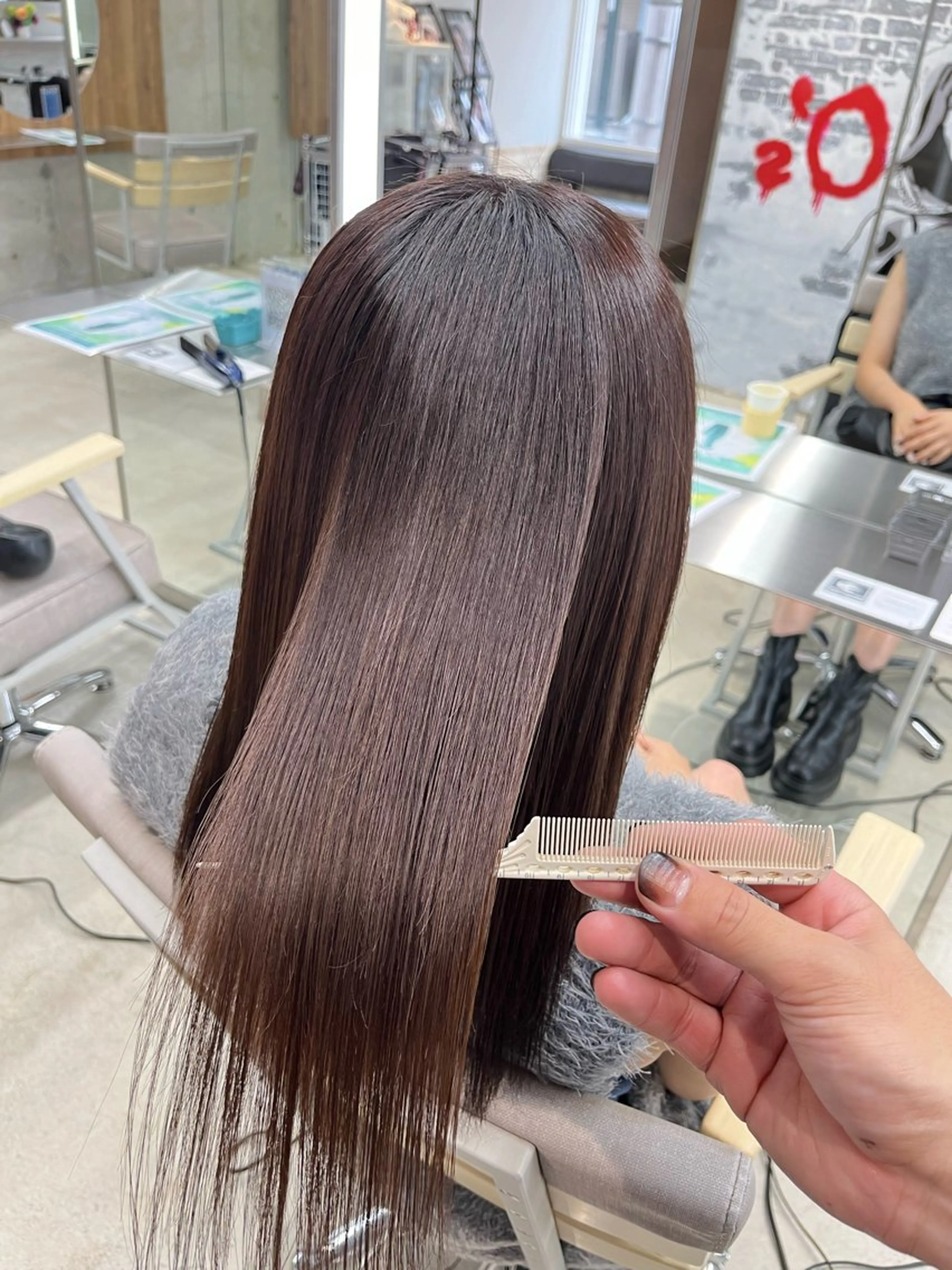 ミディアム 髪質改善 縮毛矯正 メンズ/似合わせ/骨 格矯正/真人のヘアスタイル