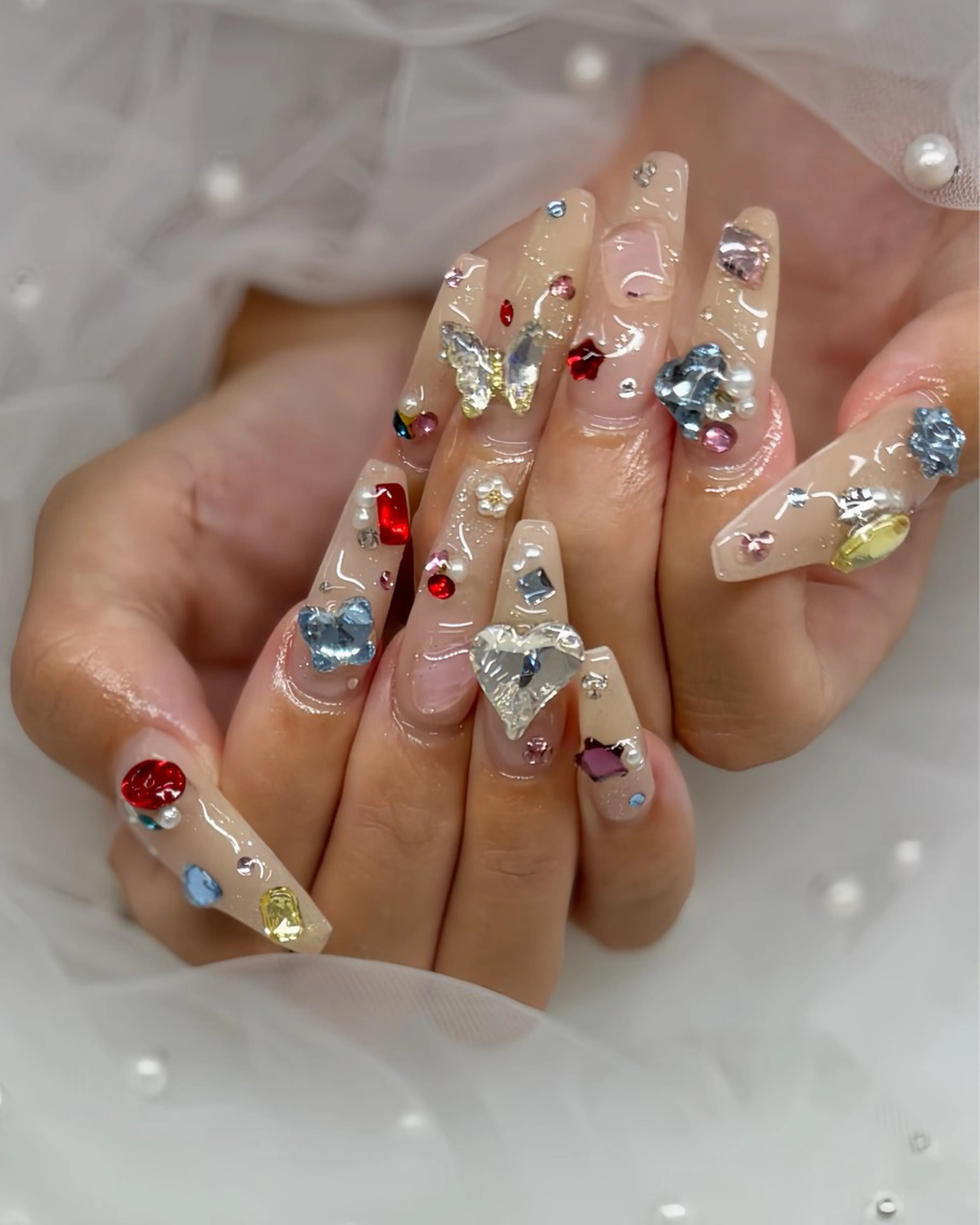 ネイル 持ち込み 完全プライベート サロンYUZUHAのネイルデザイン