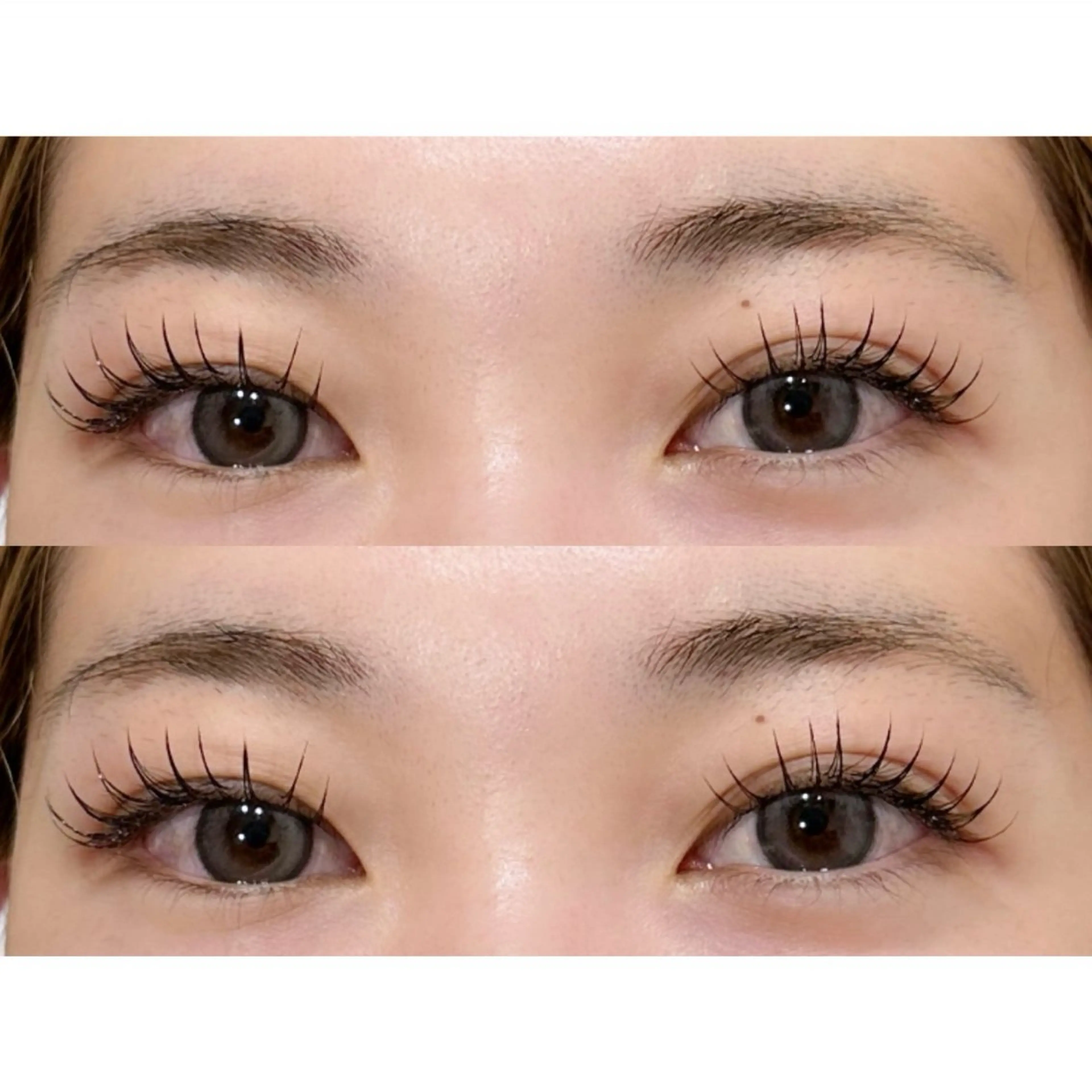マツエク・マツパ フラットラッシュ pomu eyelashのマツエク・マツパデザイン